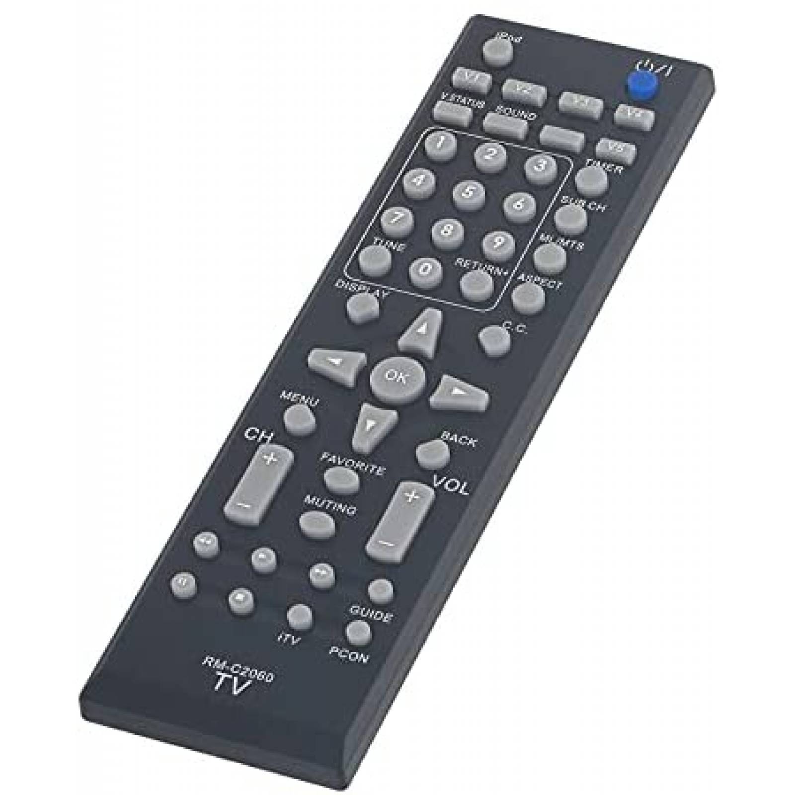 Control television LCD JVC RM-C2060 baterias AAA -Negro