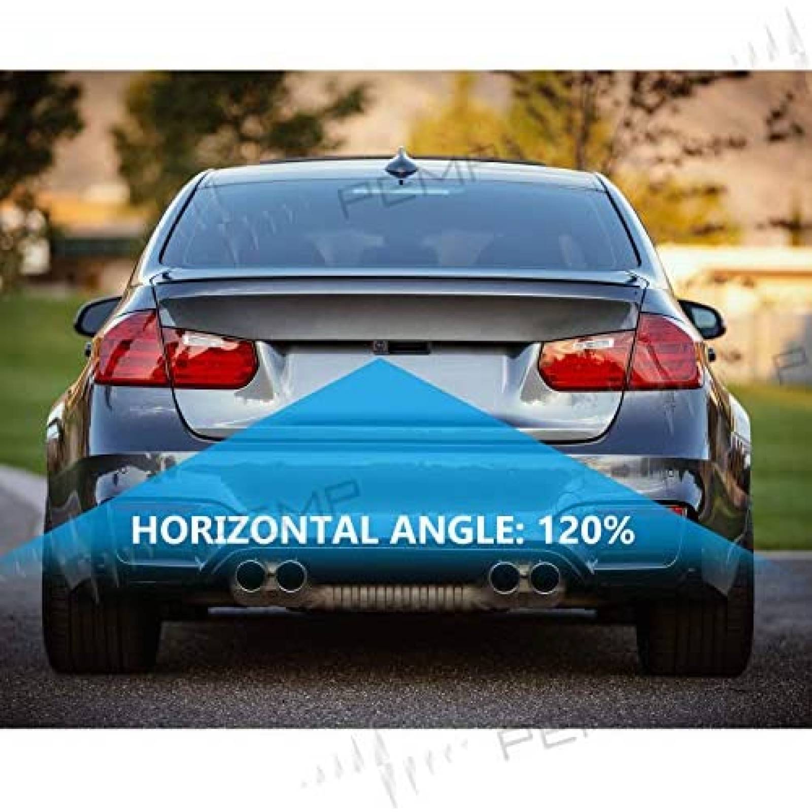 Camara Trasera para Auto PEMP AHD 1080P para BMW -Negro