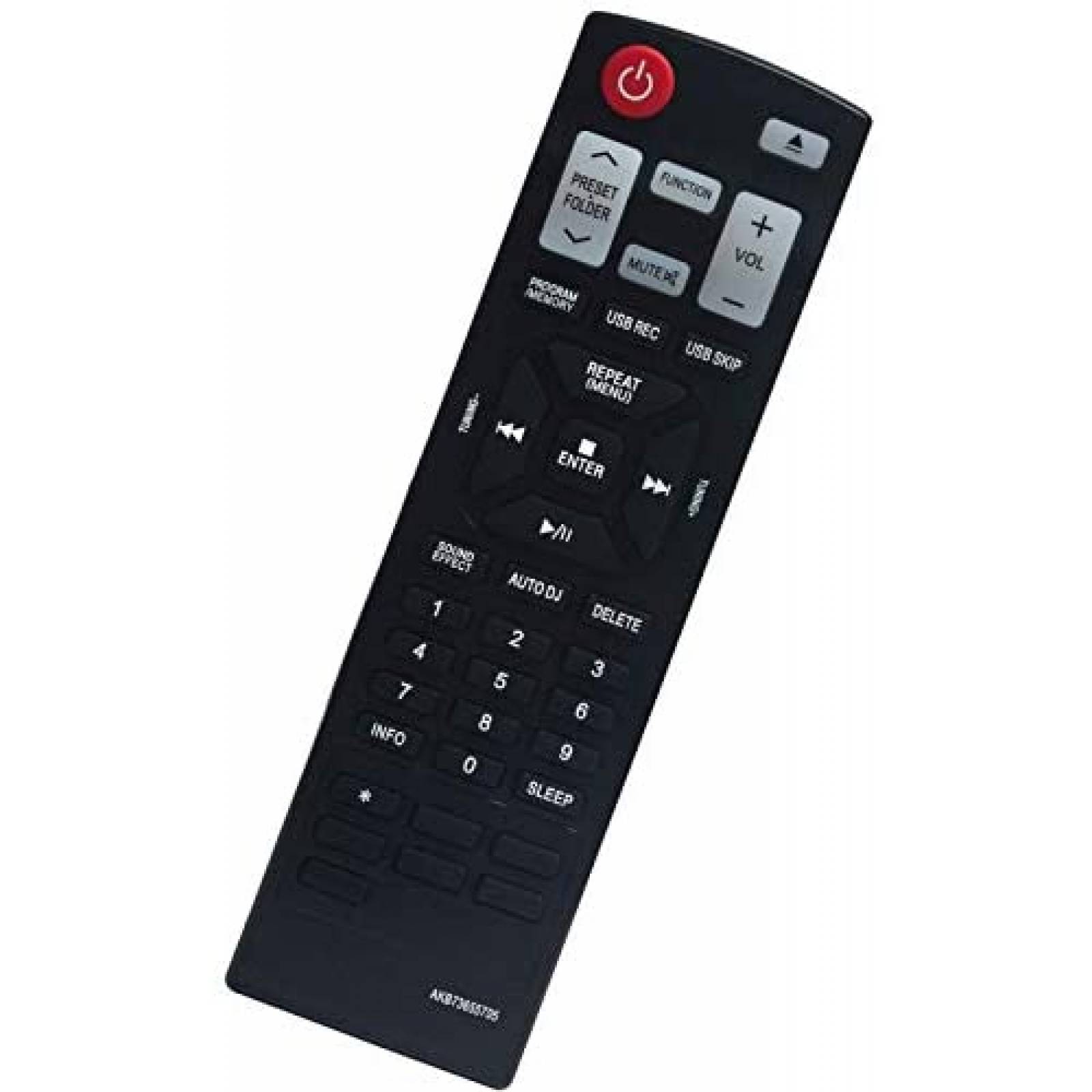 Control Remoto WINFLIKE para Sistema de Audio LG Home -Negro