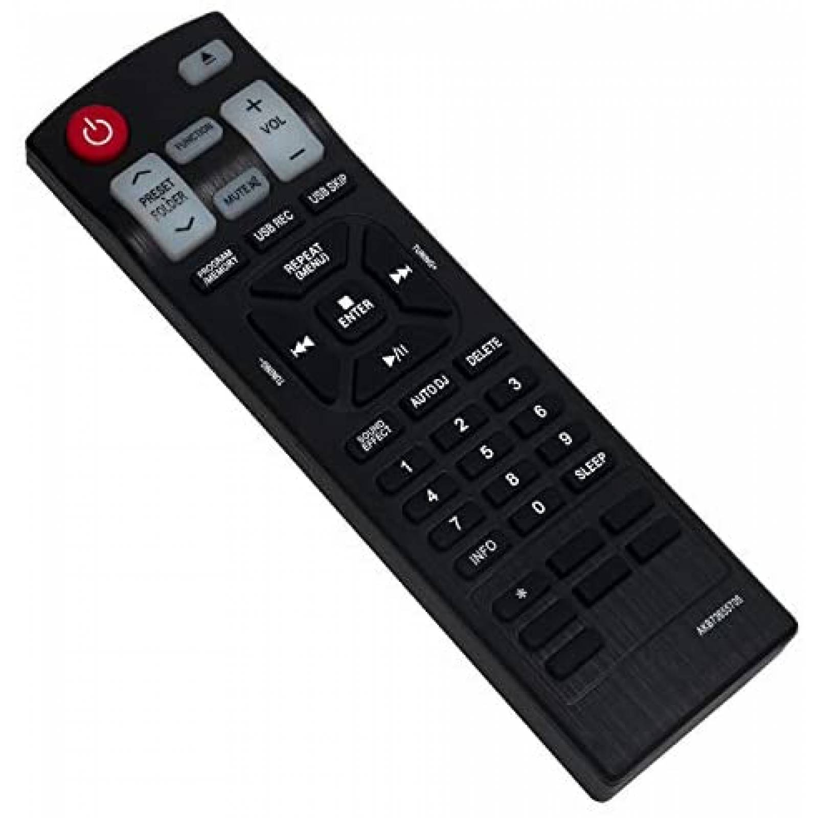 Control Remoto WINFLIKE para Sistema de Audio LG Home -Negro