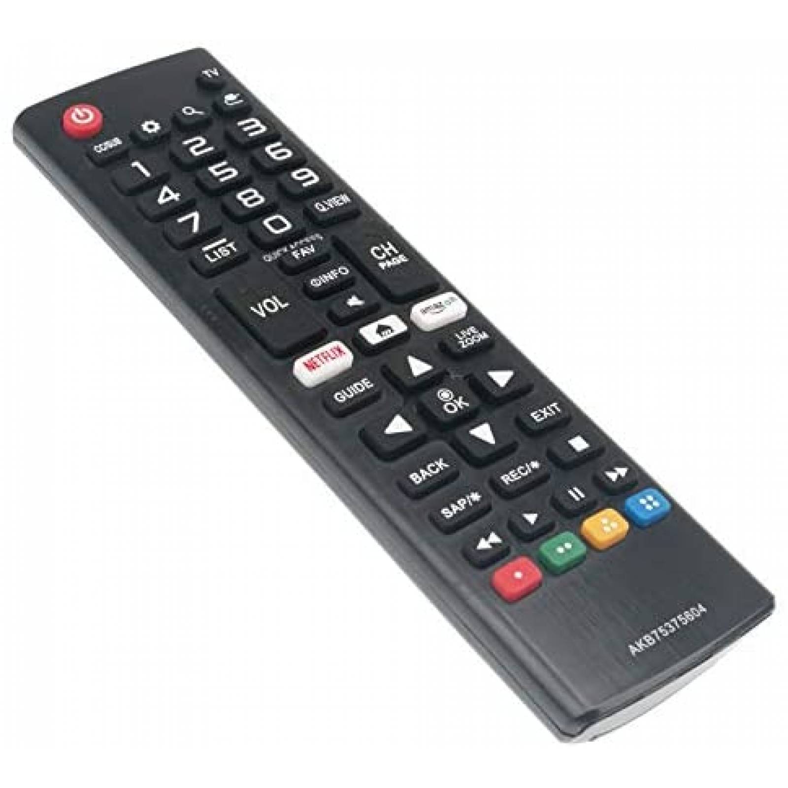 Control Remoto de TV PerFascin para LG Smart TV -Negro