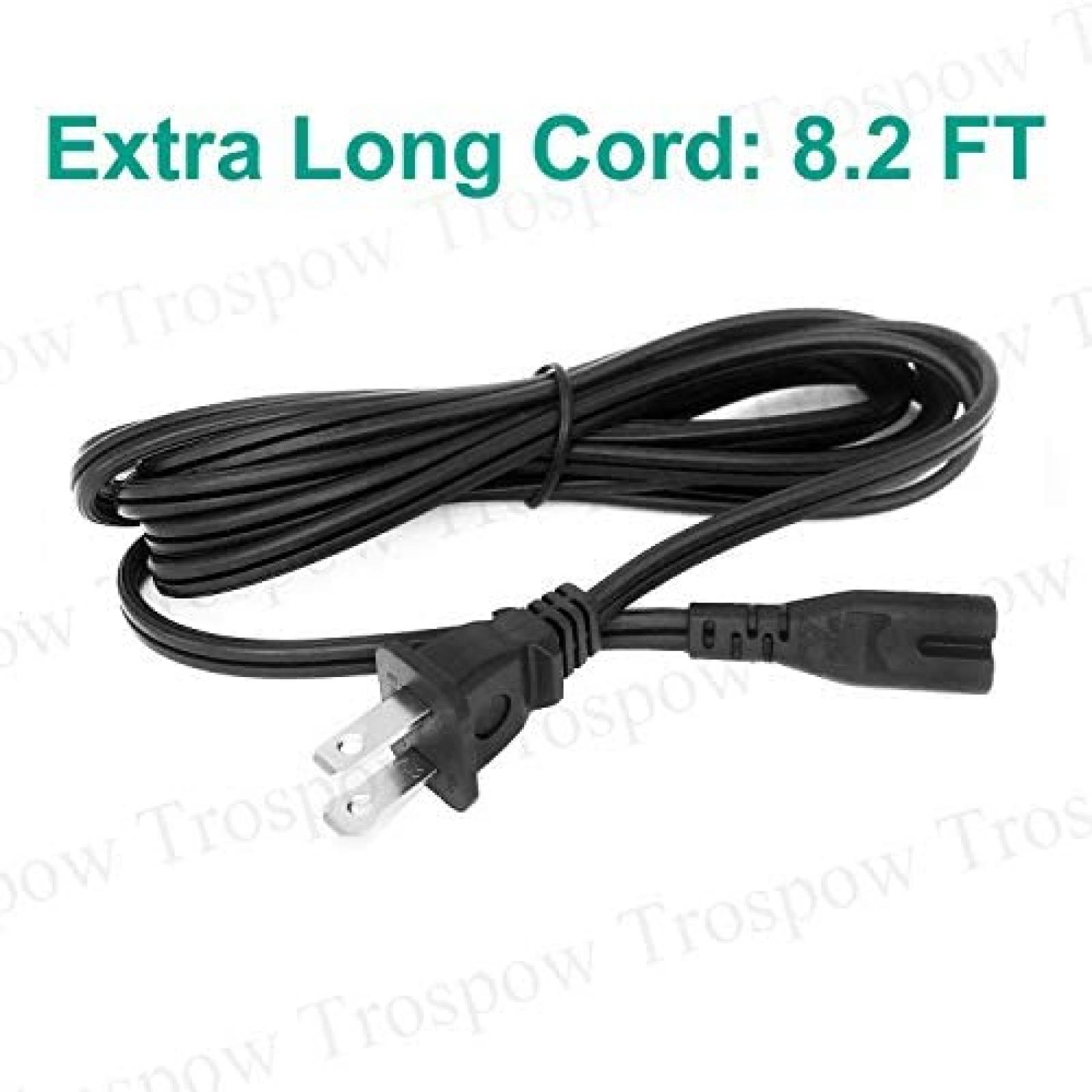 Cable Trospow 8.2ft para Impresora HP OfficeJet Pro -Negro