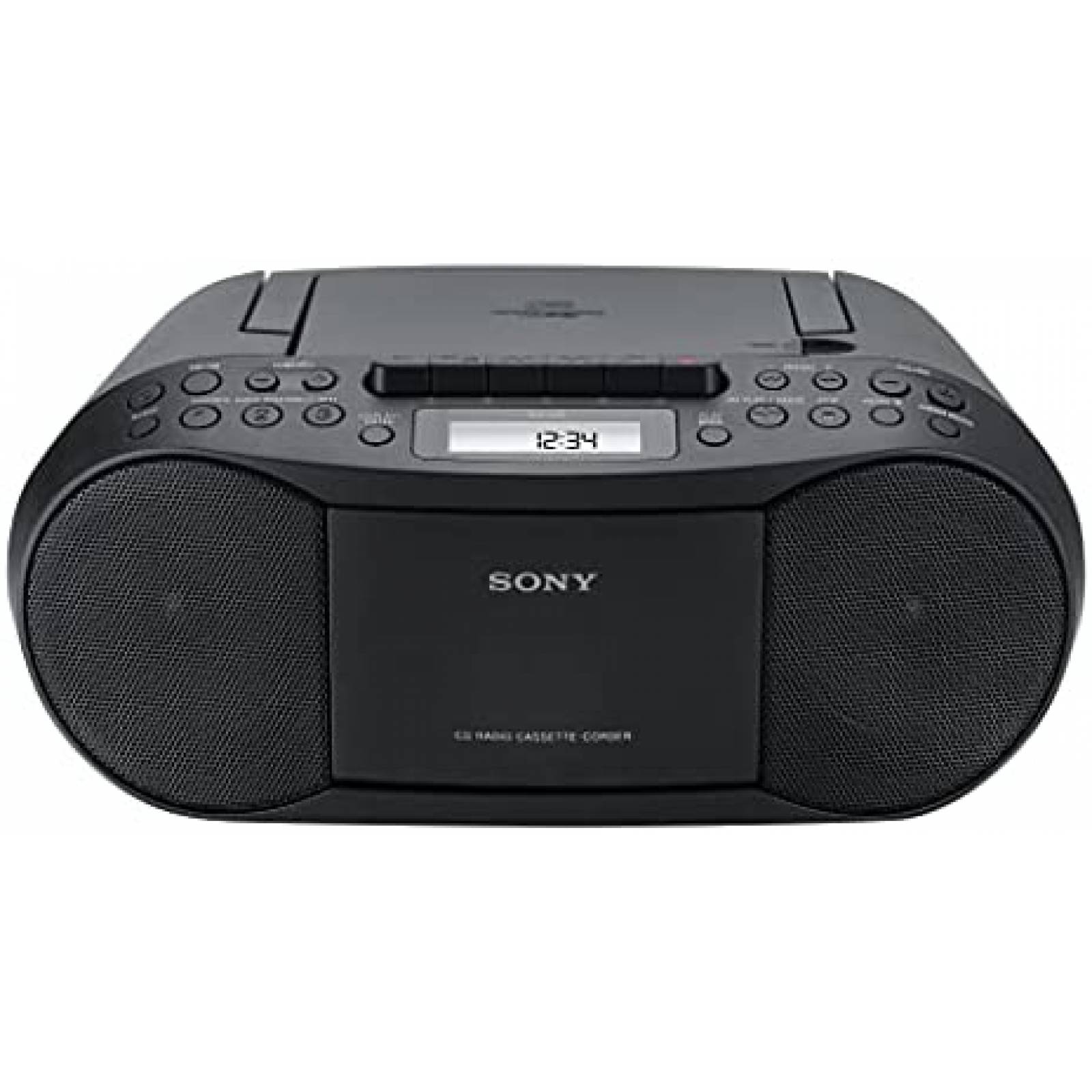 Pack estereo/grabadora Sony con album y cable 3ft AUS -Negro