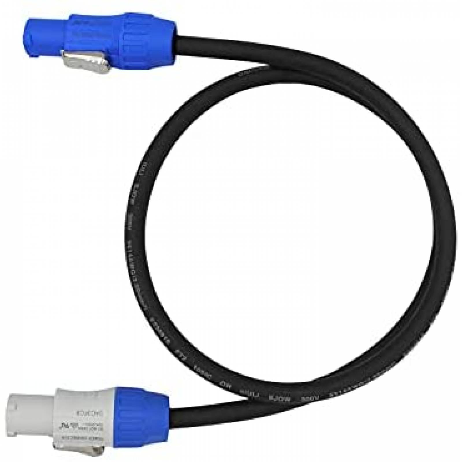 Cable SAC3FCA a SAC3FCB BESCOOS 3ft 12 AWG 20 Amps -Negro