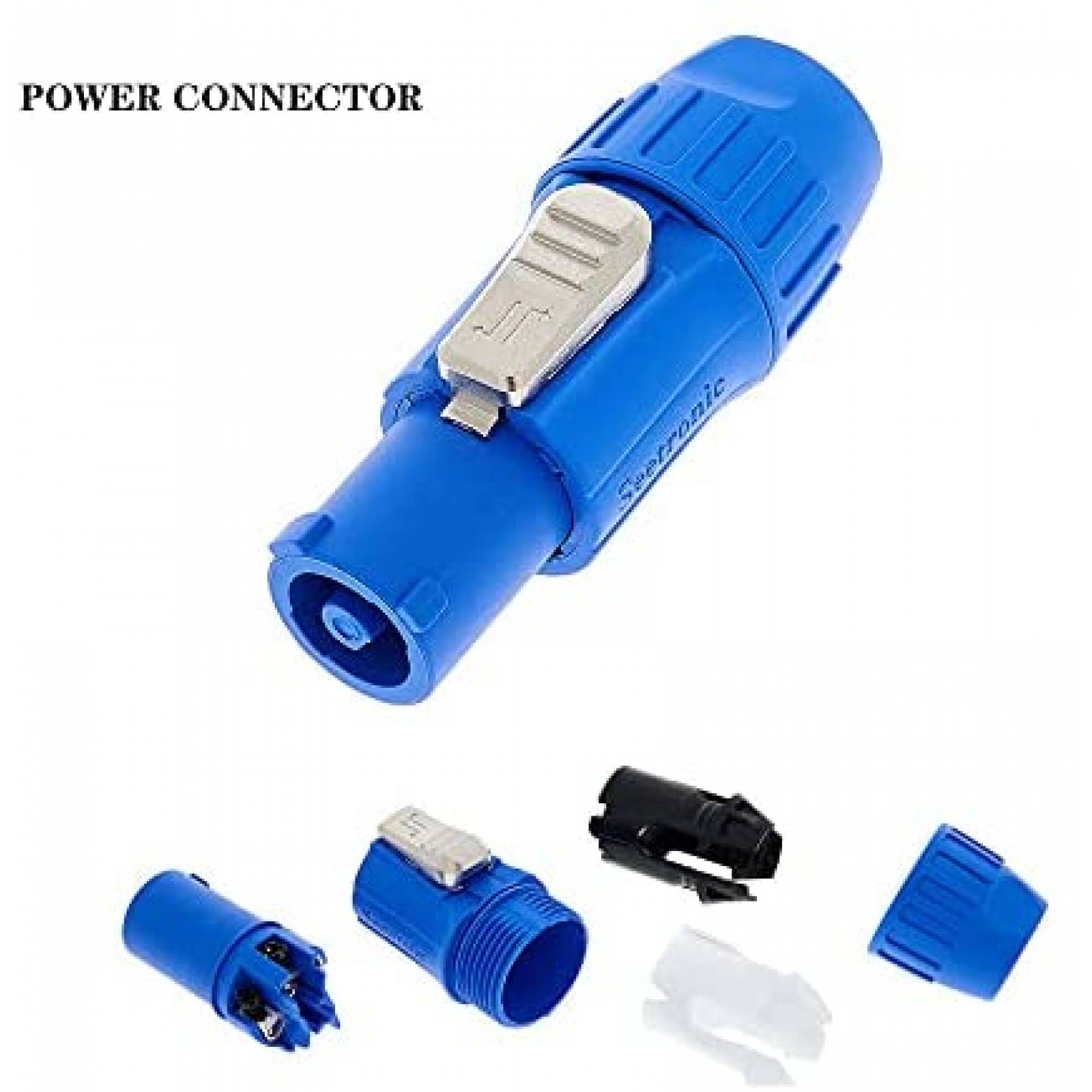 Cable SAC3FCA a SAC3FCB BESCOOS 3ft 12 AWG 20 Amps -Negro