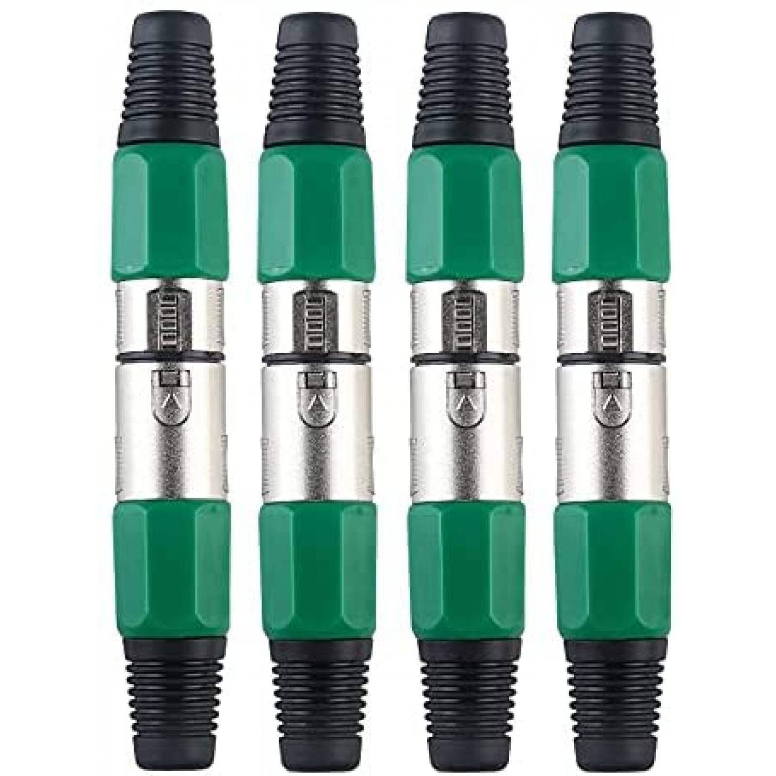 Conector Plug MAD OWL 3 pines Microfono Audio Mic -Verde