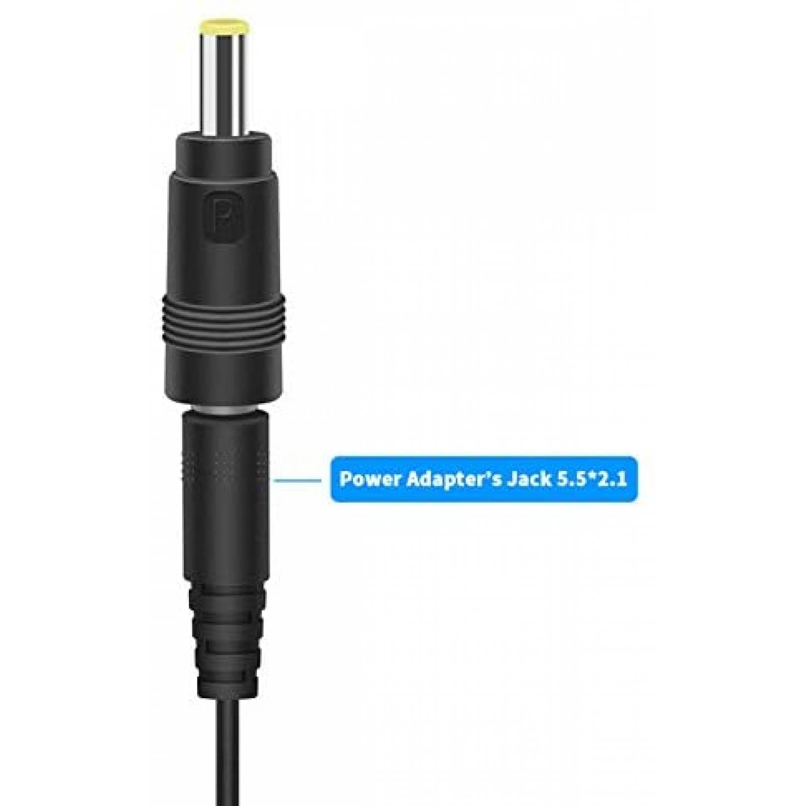 Adaptador de AC PERFEIDY con 10 conectores 12V -Negro