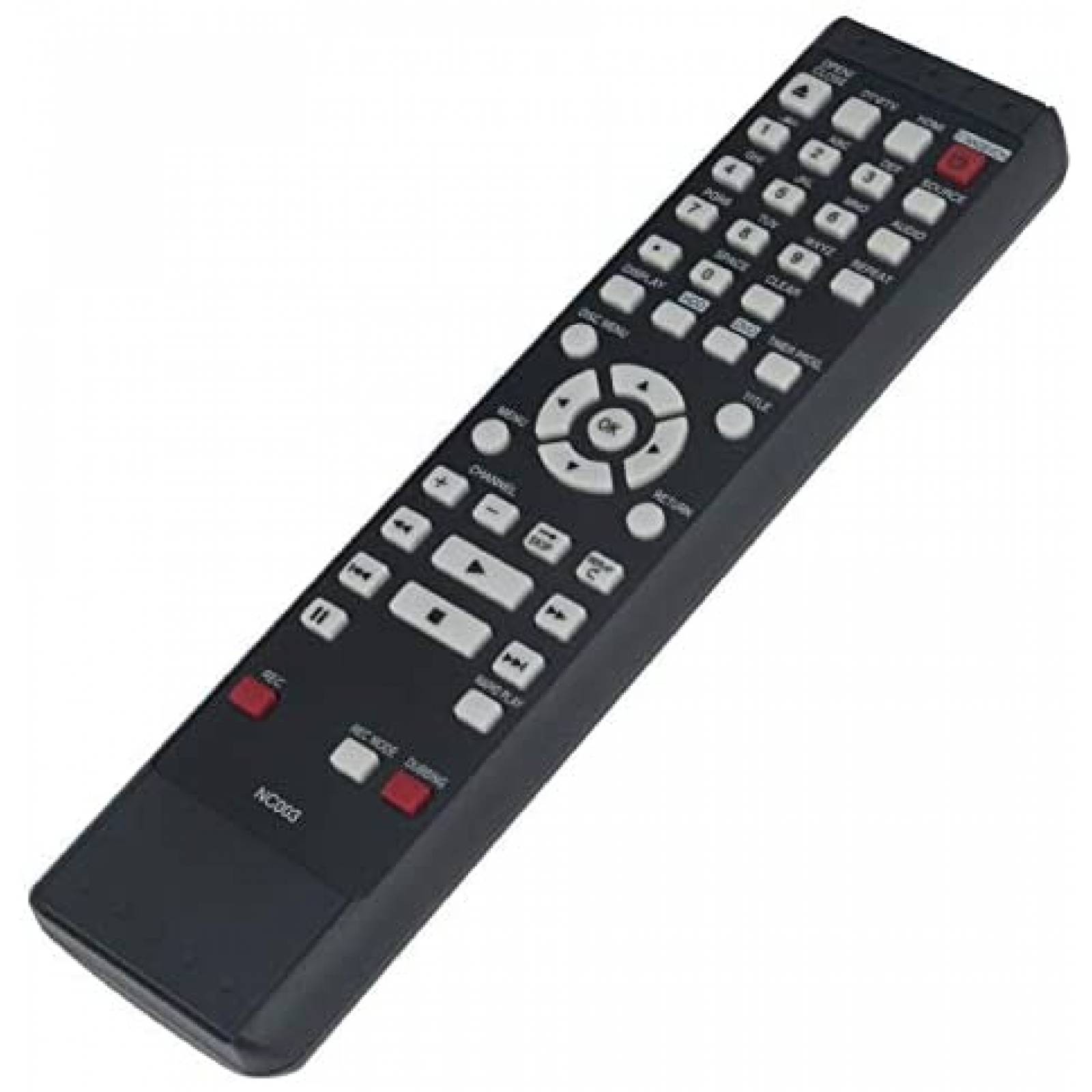 Control Remoto AIDITIYMI de Reproductor DVD Magnavox -Negro
