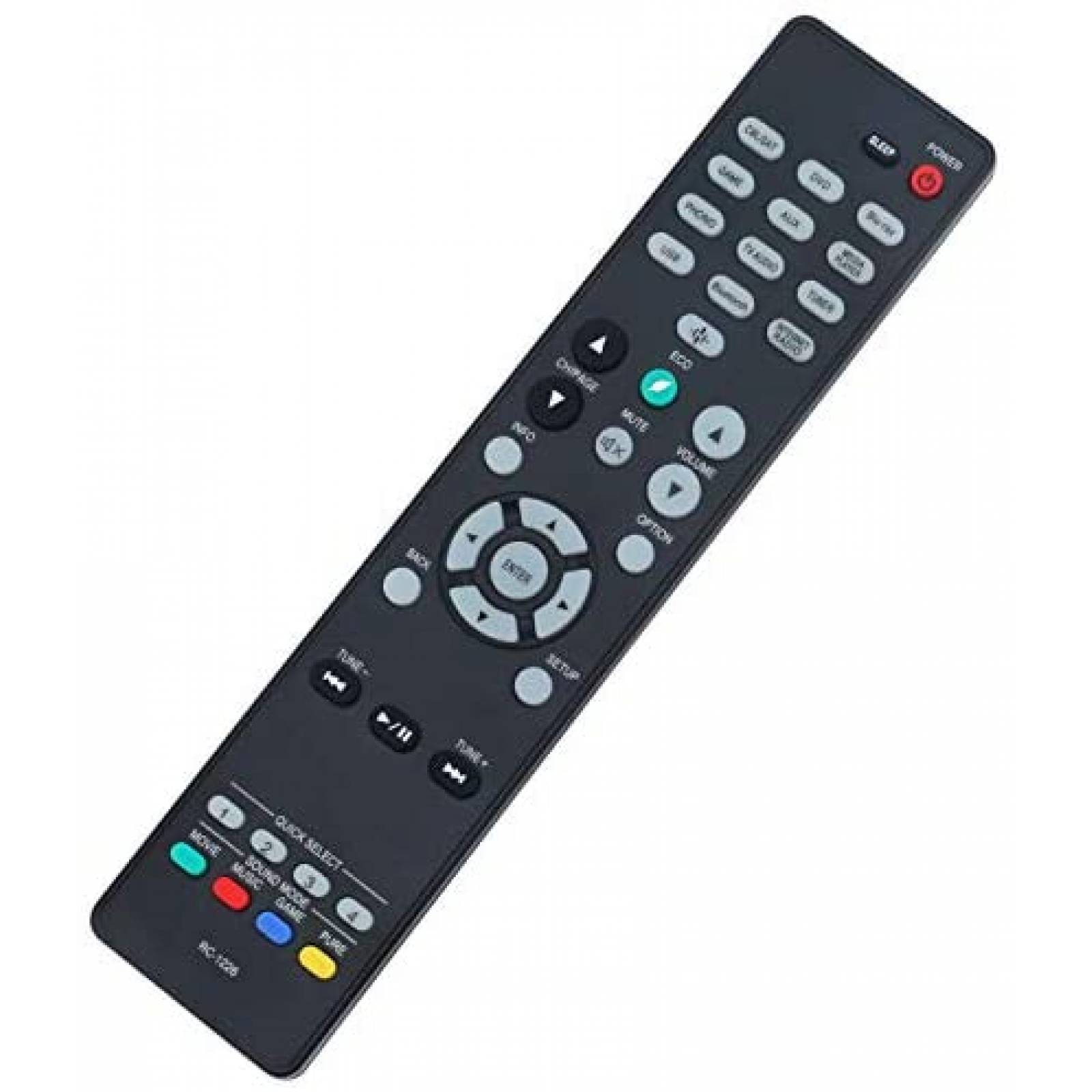 Control Remoto AIDITIYMI para Estereo Denon AV -Negro