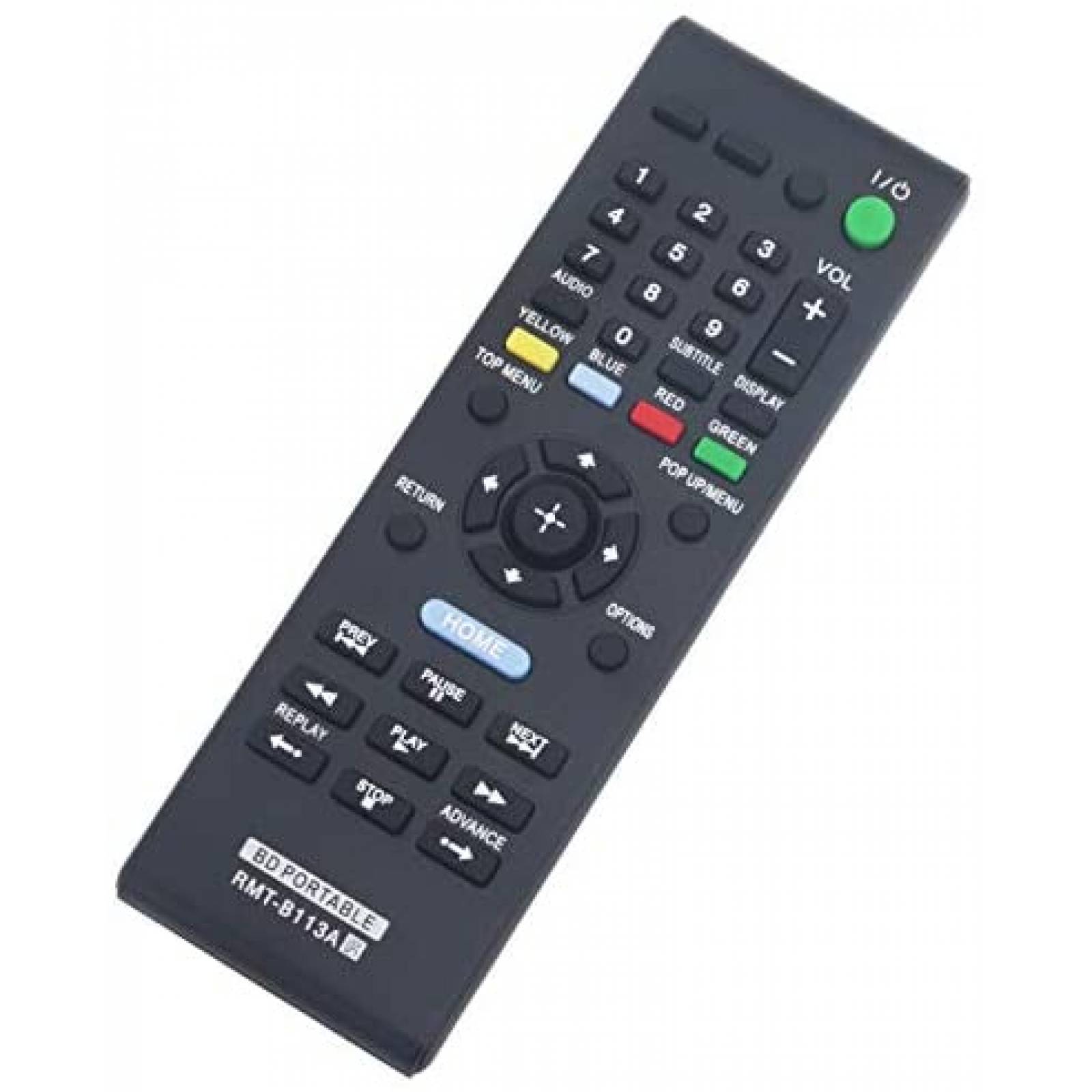 Control Remoto AIDITIYMI para Reproductor de DVD Sony -Negro