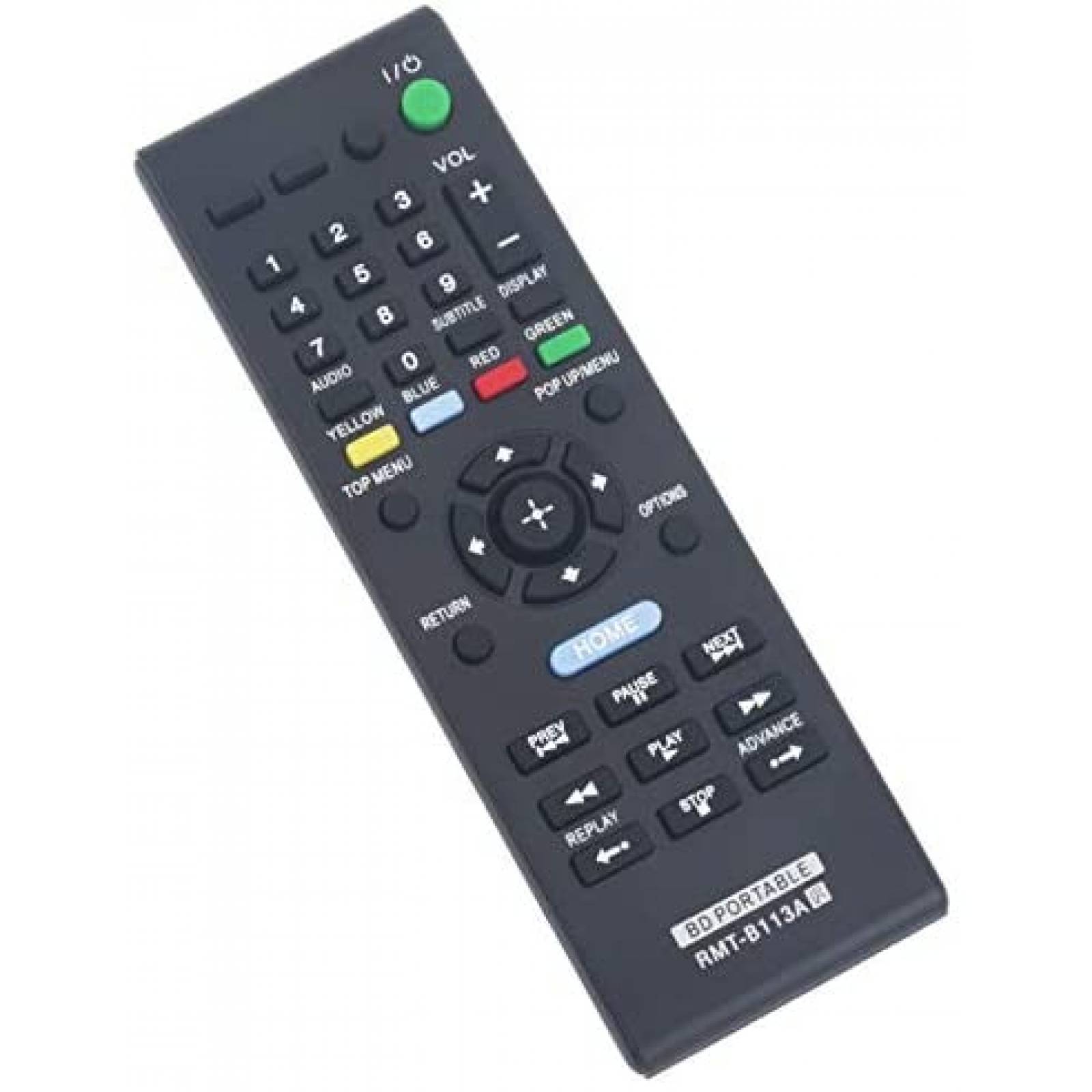 Control Remoto AIDITIYMI para Reproductor de DVD Sony -Negro