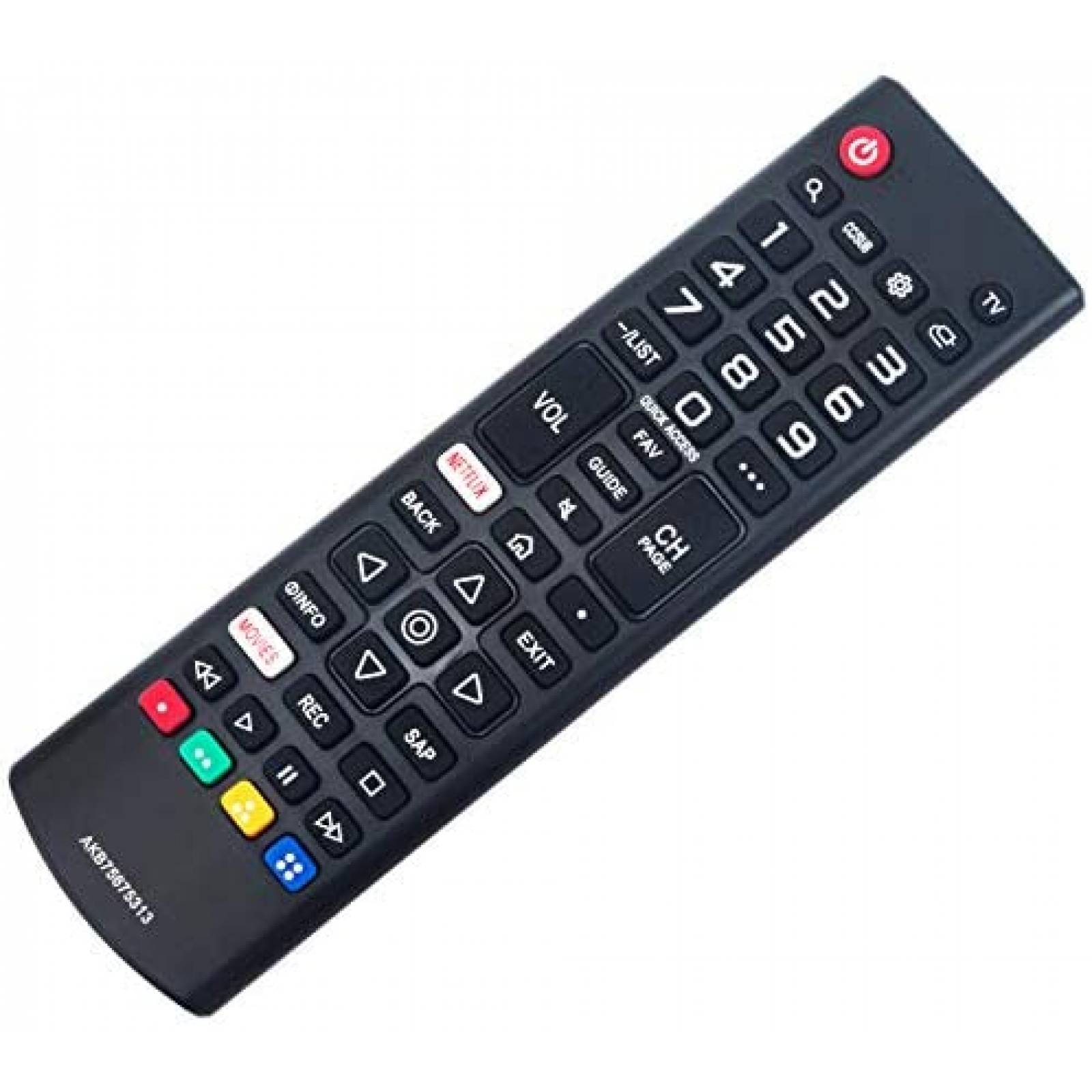 Control Remoto Fit ZdalaMit para Televisor LG -Negro