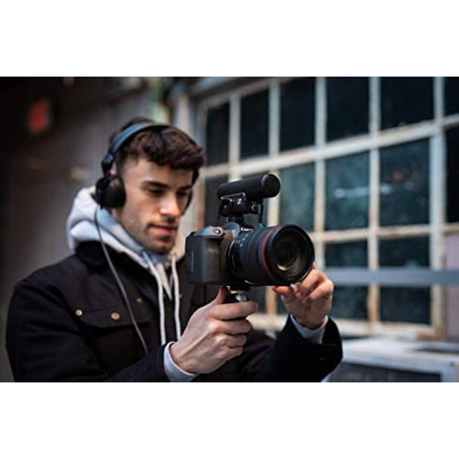 Microfono de escopeta Sennheiser Pro Audio MKE 400 -Negro