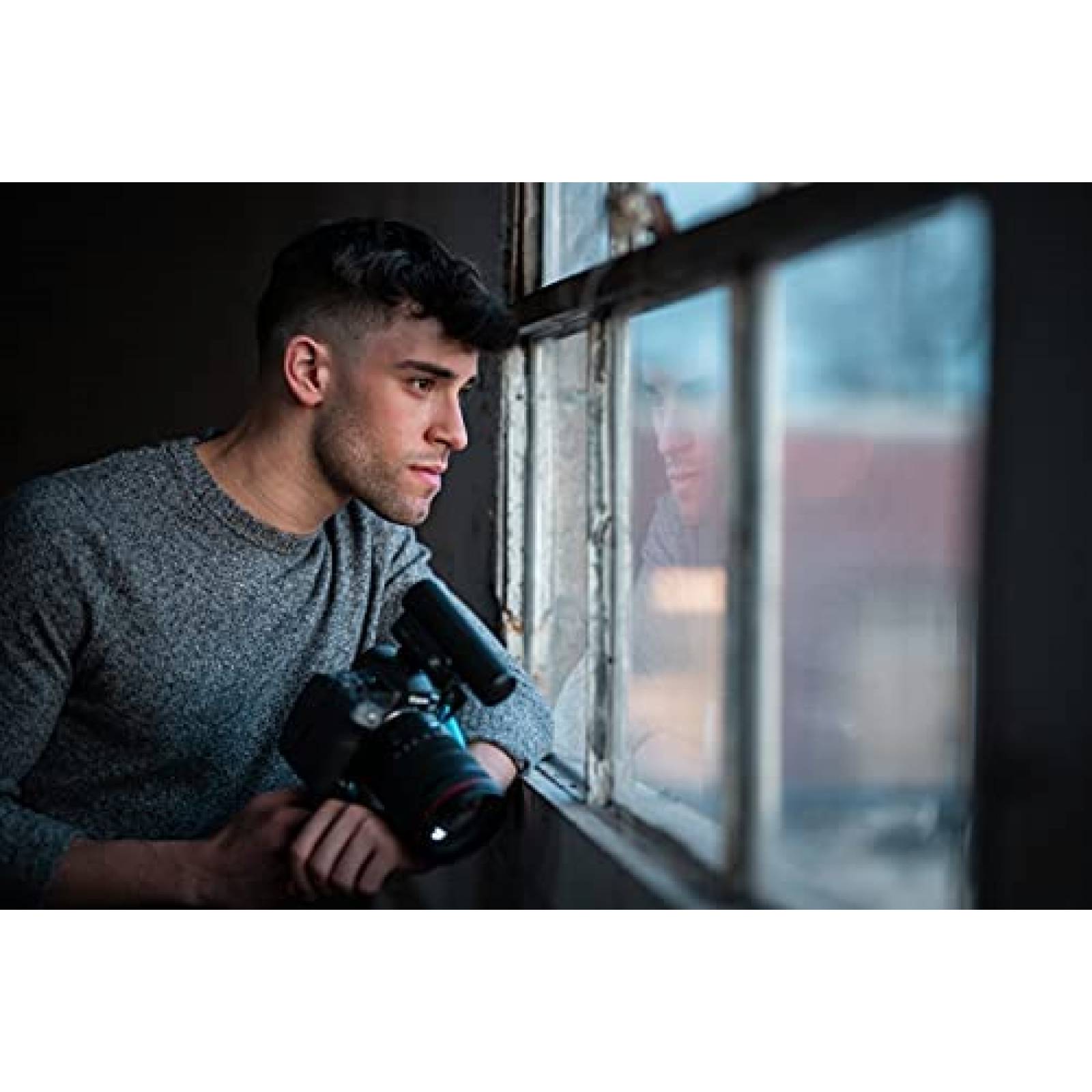 Microfono de escopeta Sennheiser Pro Audio MKE 400 -Negro