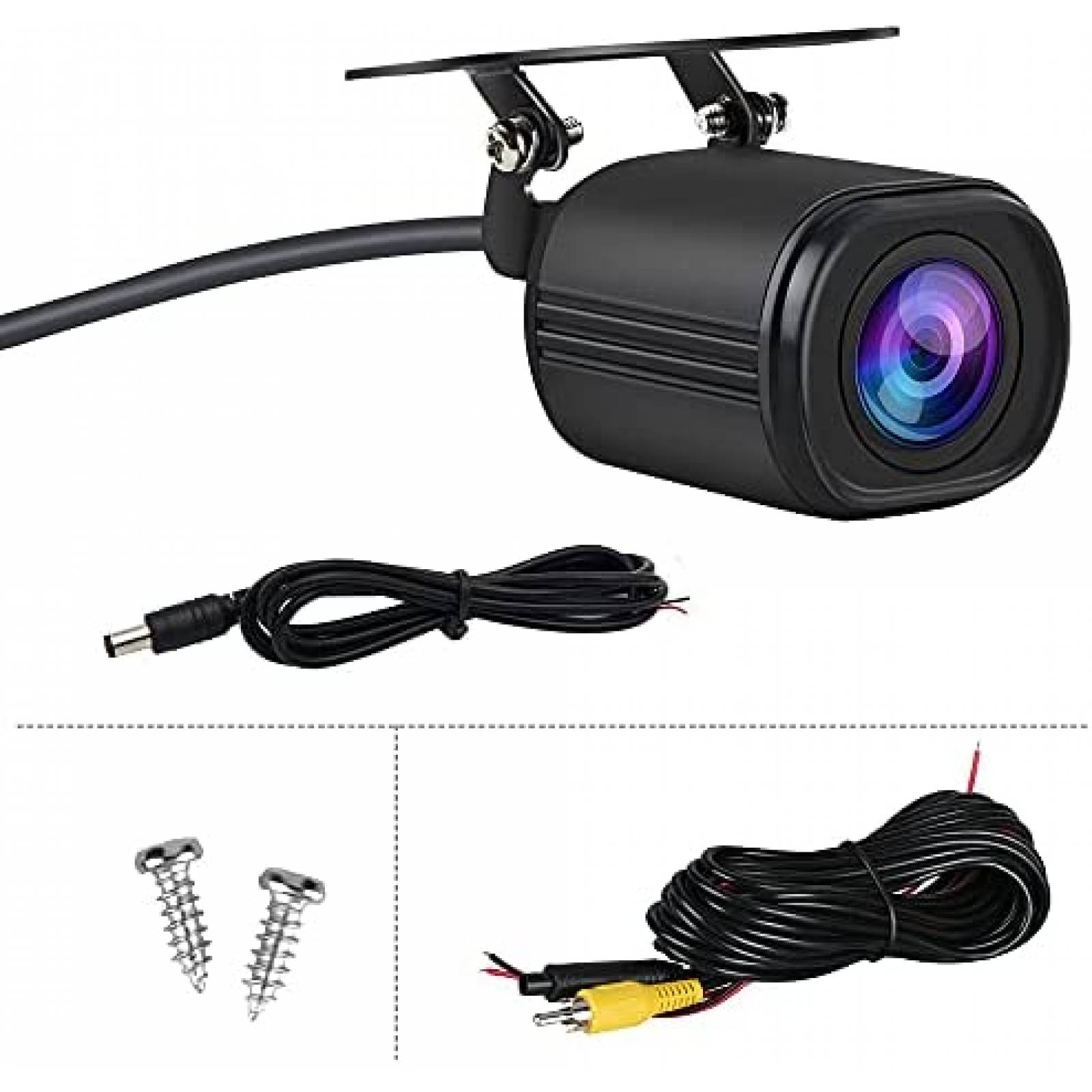 Camara Web AWESAFE De Respaldo Angulo Ajustable 120 -Negro