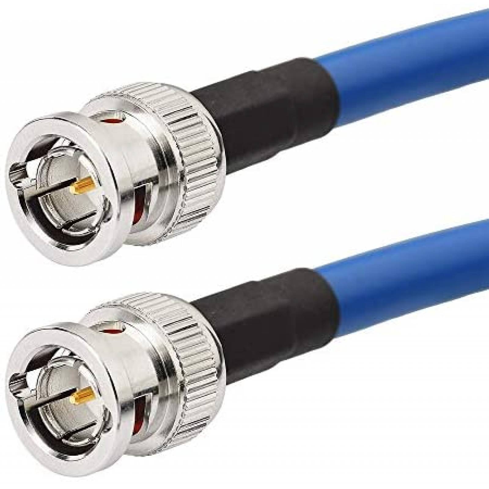 Cable Superbat HD-SDI BNC a BNC 2ft Conector Chapado En Oro