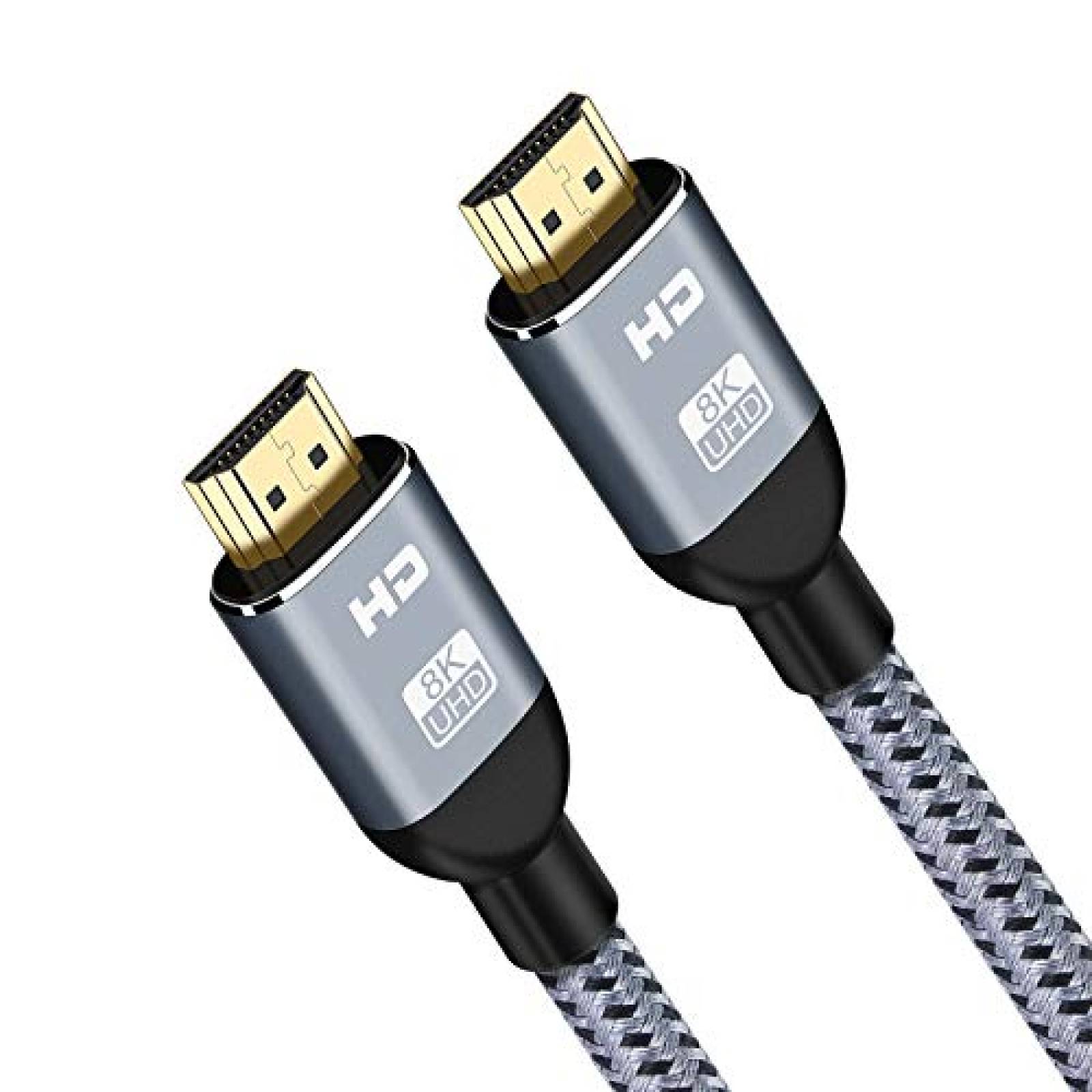 Cable HDMI Cheges 8K 15 pies 48 Gbps de alta velocidad -Gris