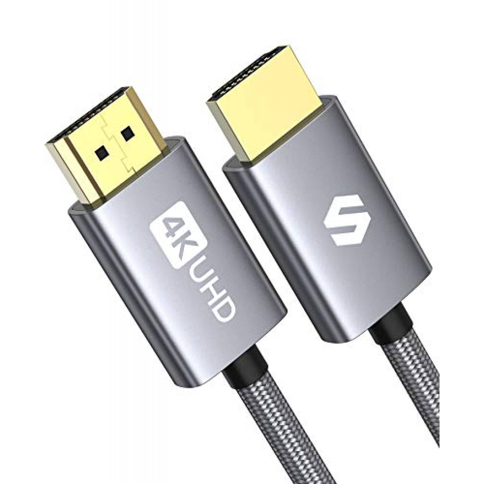 Cable Video Silkland GH-H02-US HDMI 18Gbps Compatible -Gris