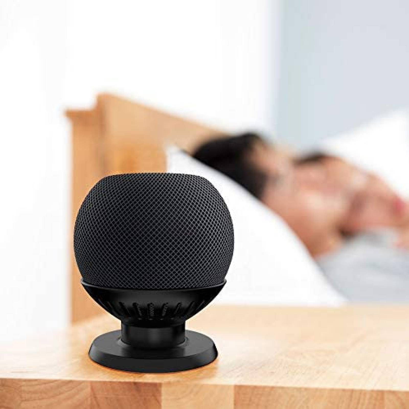 Stand de Mesa PlusAcc de Plastico para HomePod Mini -Negro