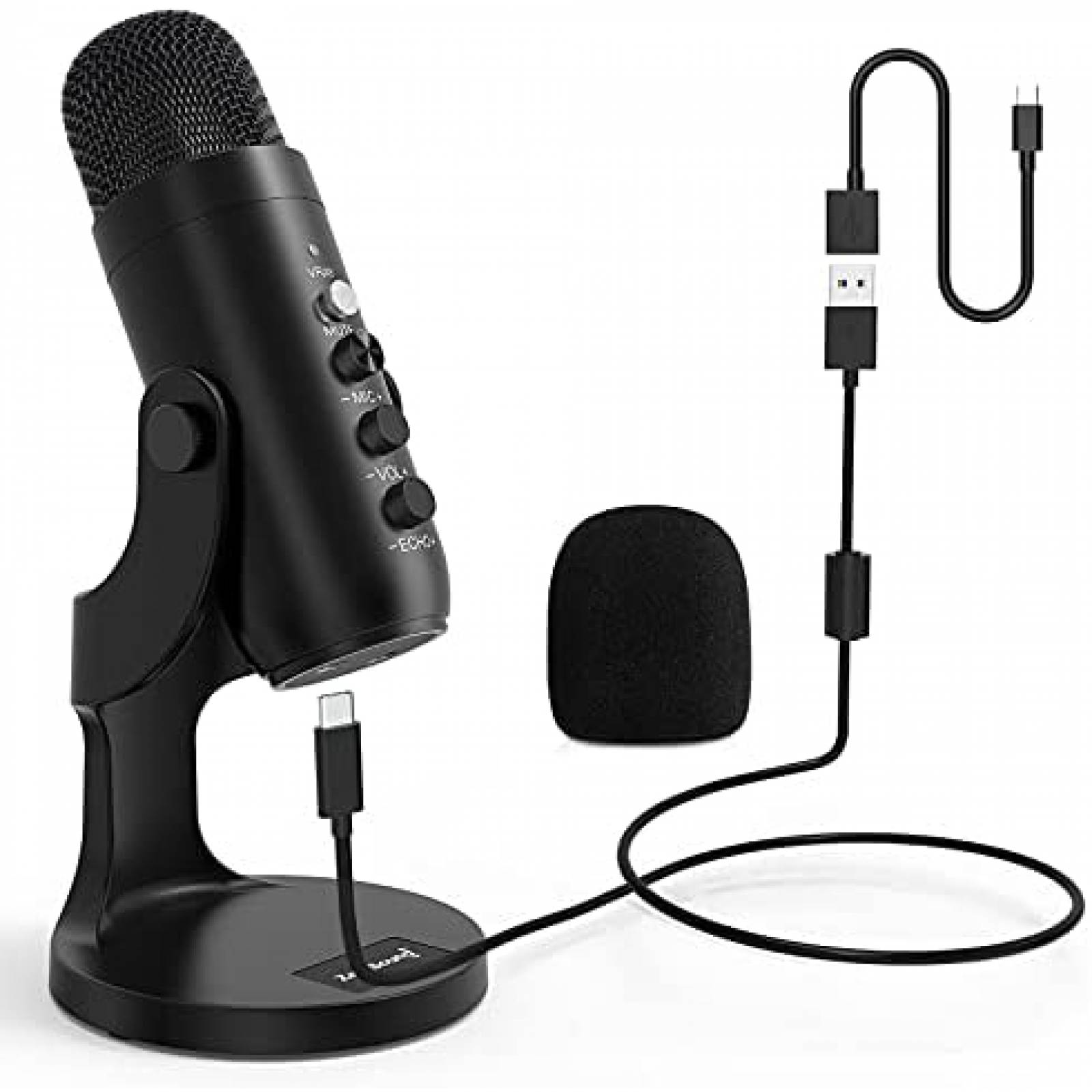 Microfono ZealSound k66 Condensador Gaming Compatible