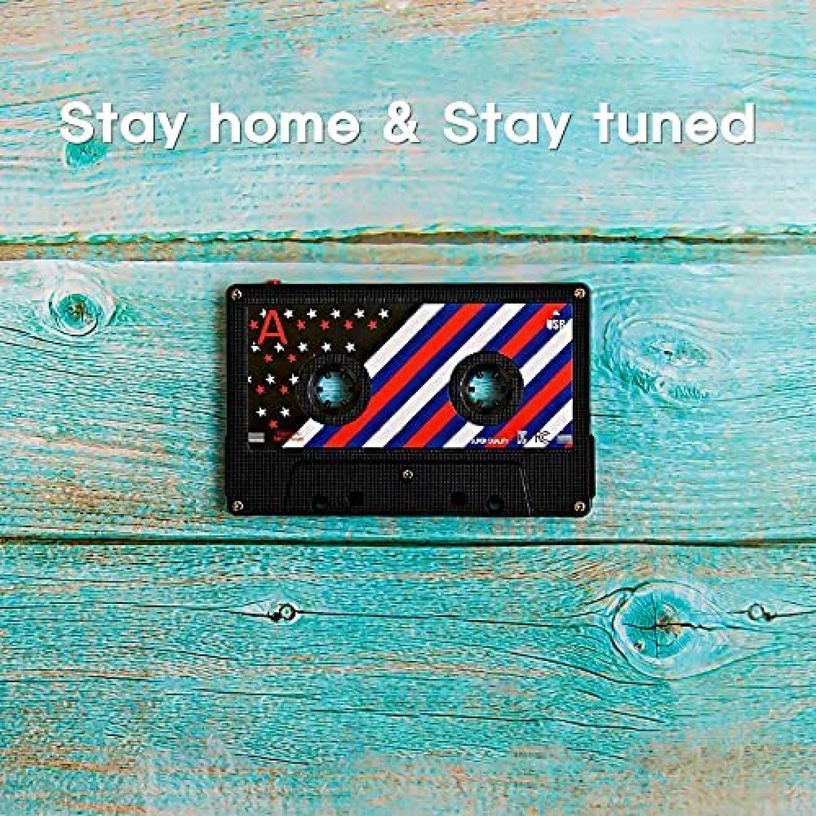 Reproductor 8BEAT Casete Retro MP3 Portatil 8 GB -Negro