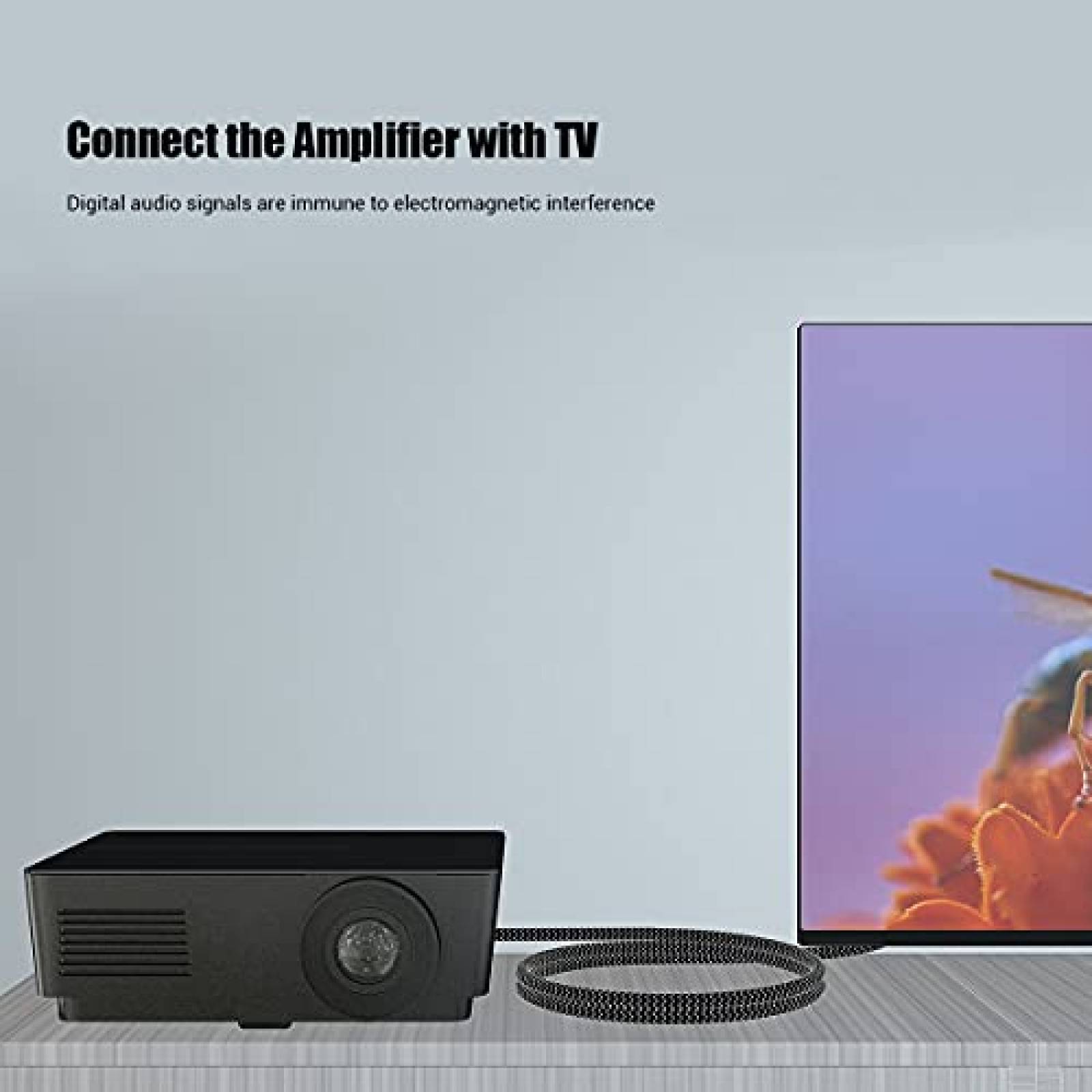 Cable optico dual de 90 grados VANAUX SPDIF de audio digital