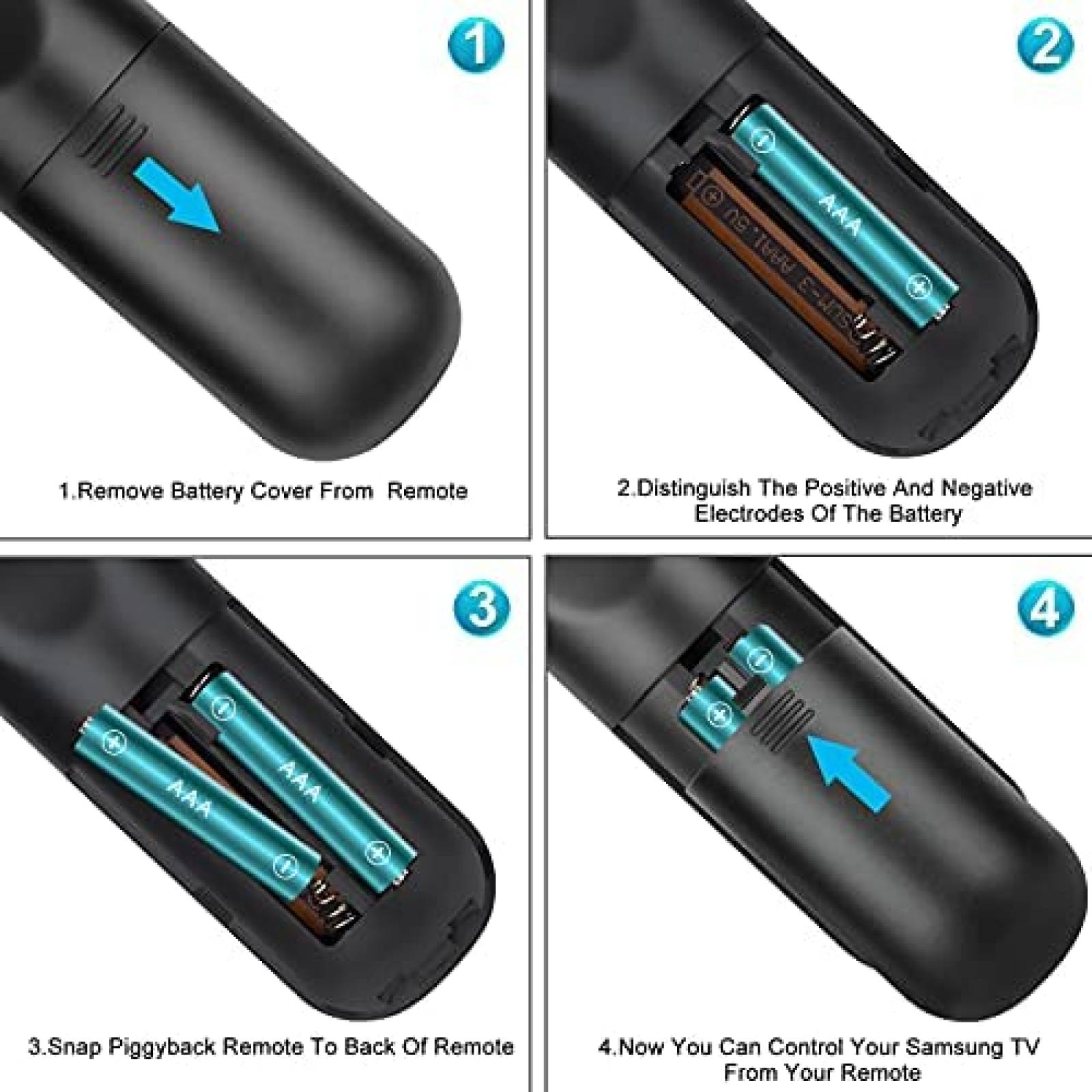 Control Remoto OMAIC Compatible Con Roku 1/2/3/4 -Negro