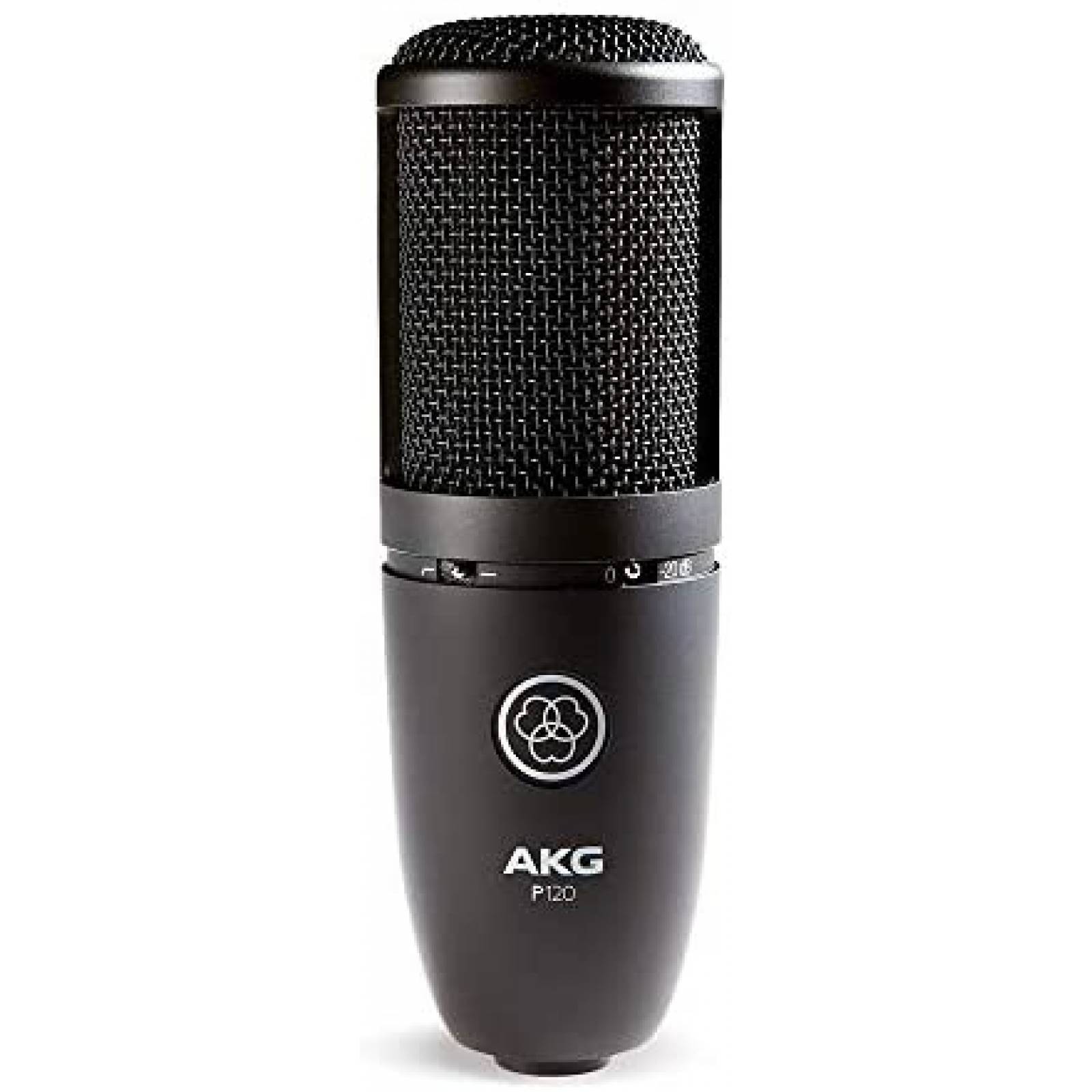 Microfono Profesional AKG P120 Grabacion 4 unidades -Negro