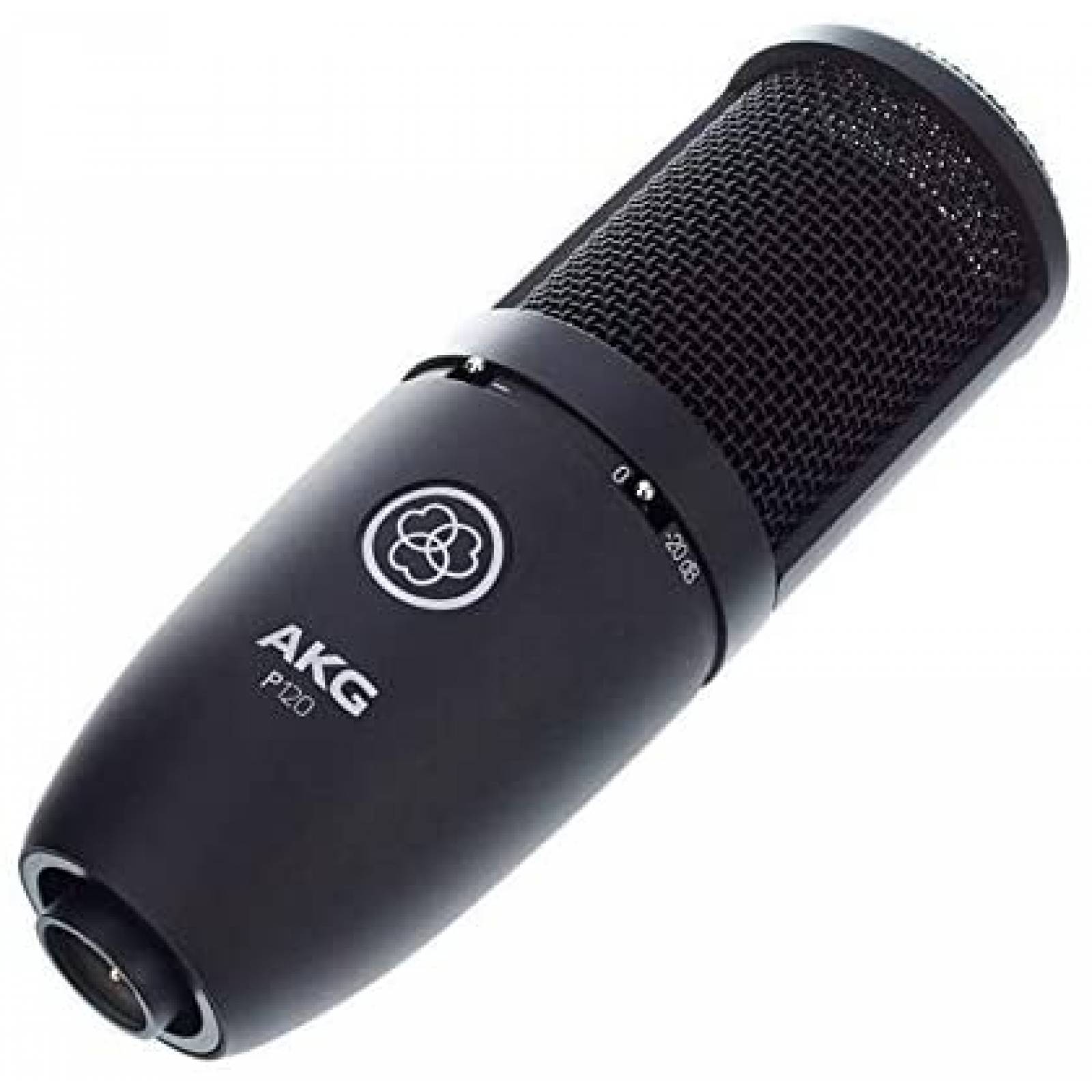 Microfono Profesional AKG P120 Grabacion 4 unidades -Negro