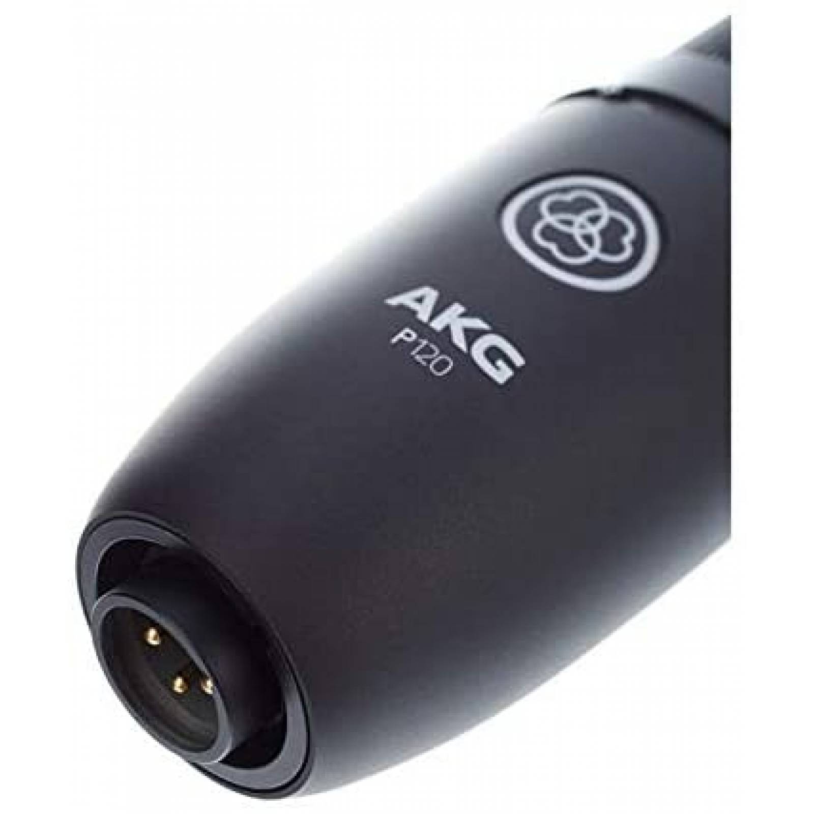 Microfono Profesional AKG P120 Grabacion 4 unidades -Negro