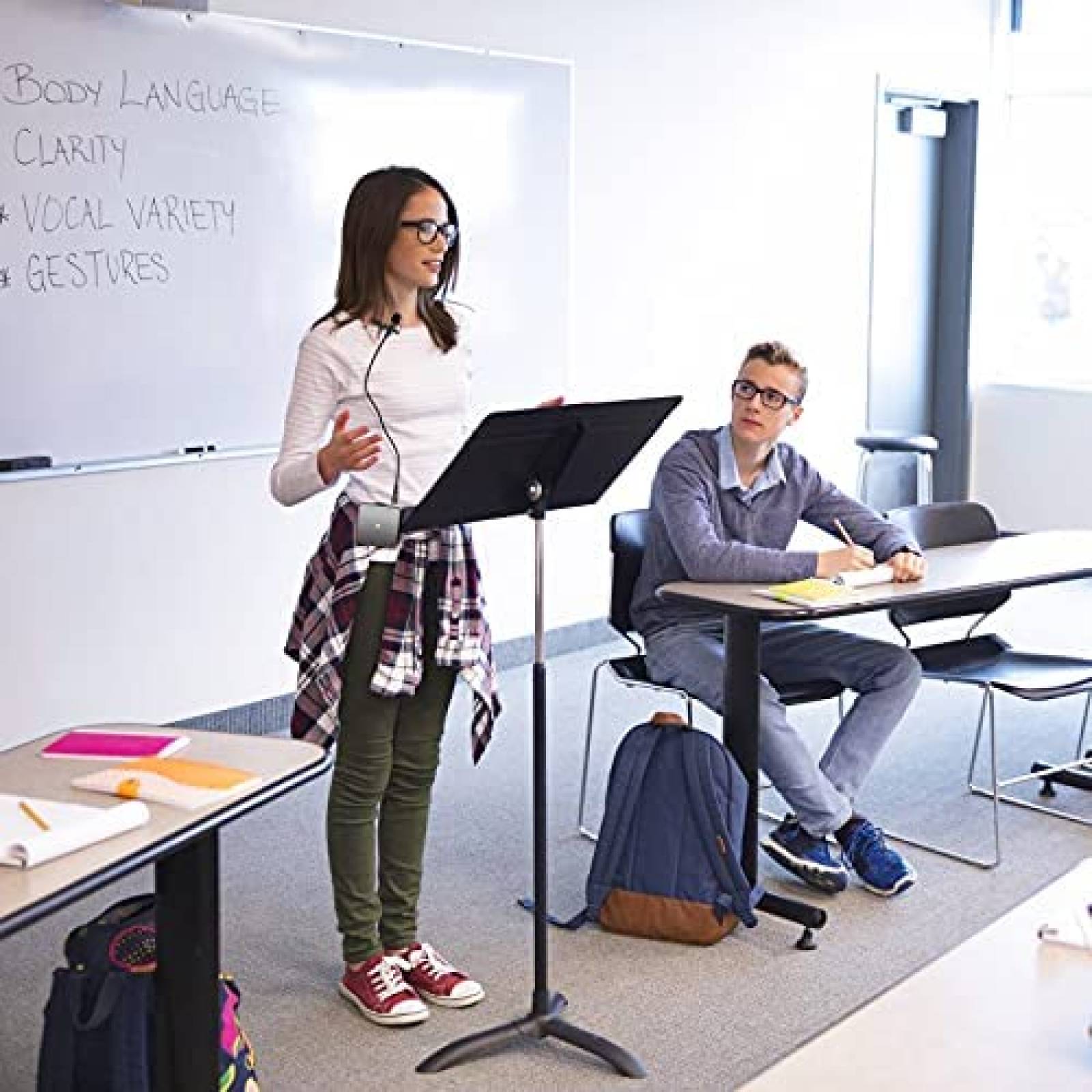 Microfono de Solapa Weishan 5ft Conector Jack 3.5mm -Negro