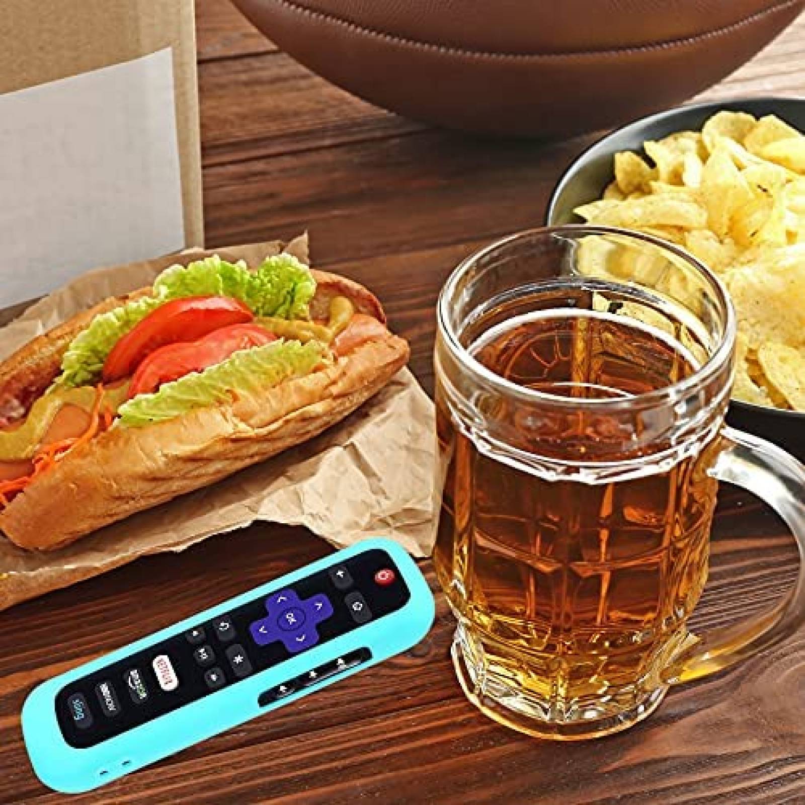 Funda Case Control Remoto Rok U 3, 4 Rok U Ultra Y Rok U Premiere Turquesa Generica Case Para Control Remoto Roku 3 4 Roku Ultra Y Ro