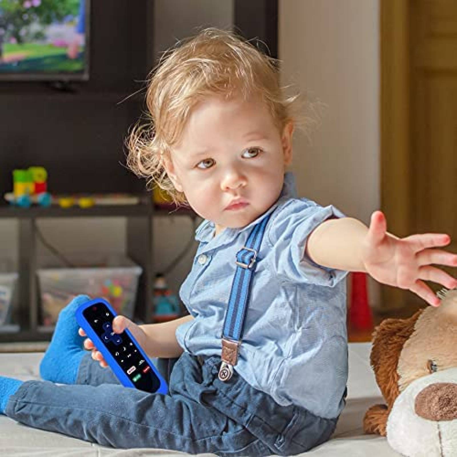 Fundas para Roku Lambcare 4 piezas para control remoto