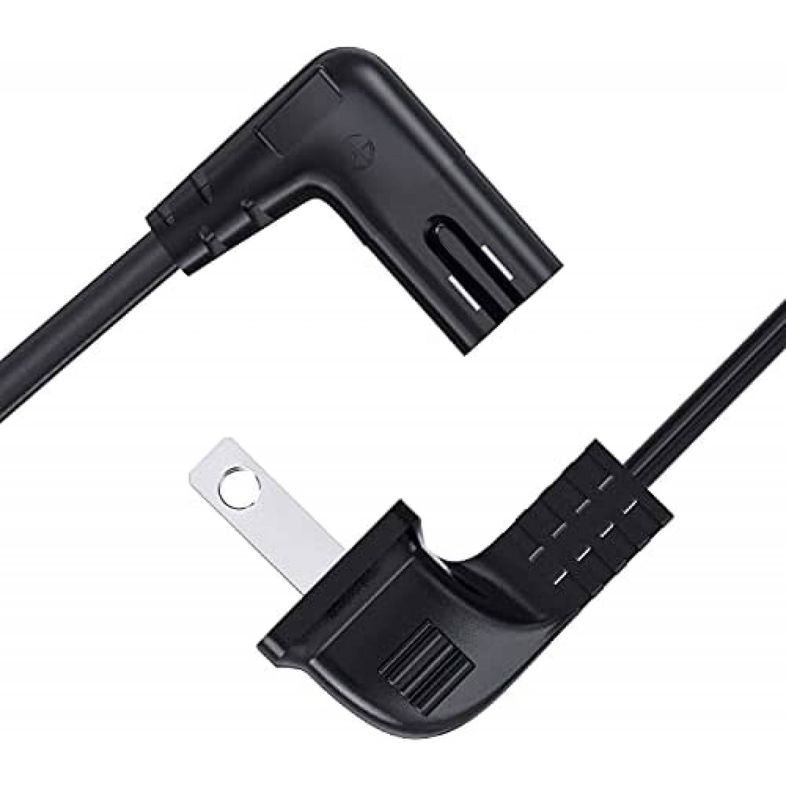 Cable Alimentador Ancable de 90 18AWG 6 Pies -Negro
