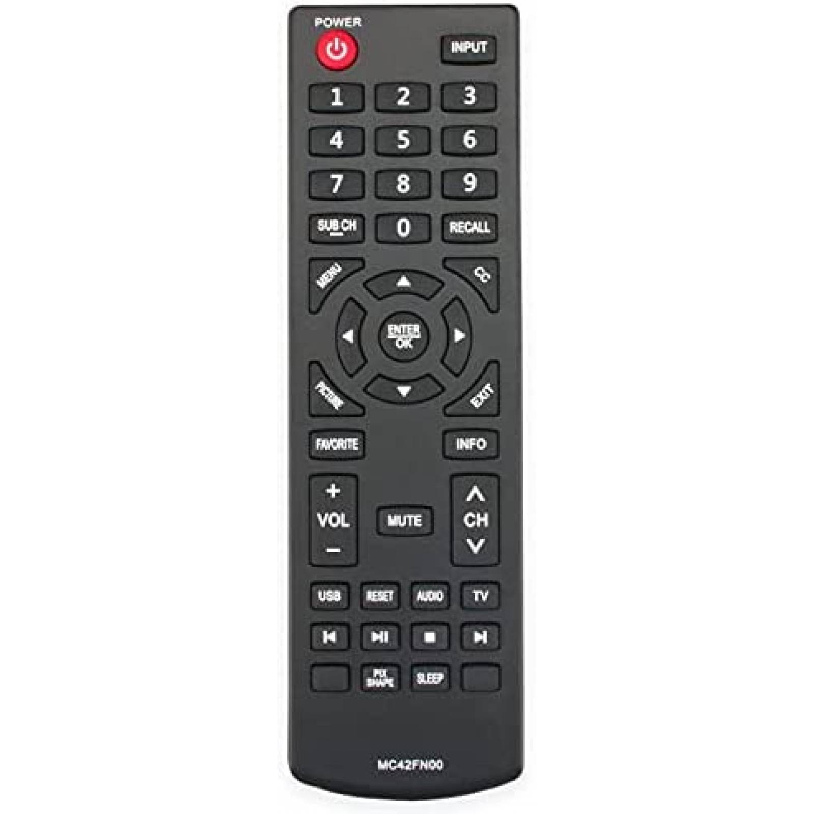 Control para television Sanyo WINFLIKE MC42FN00 -Negro
