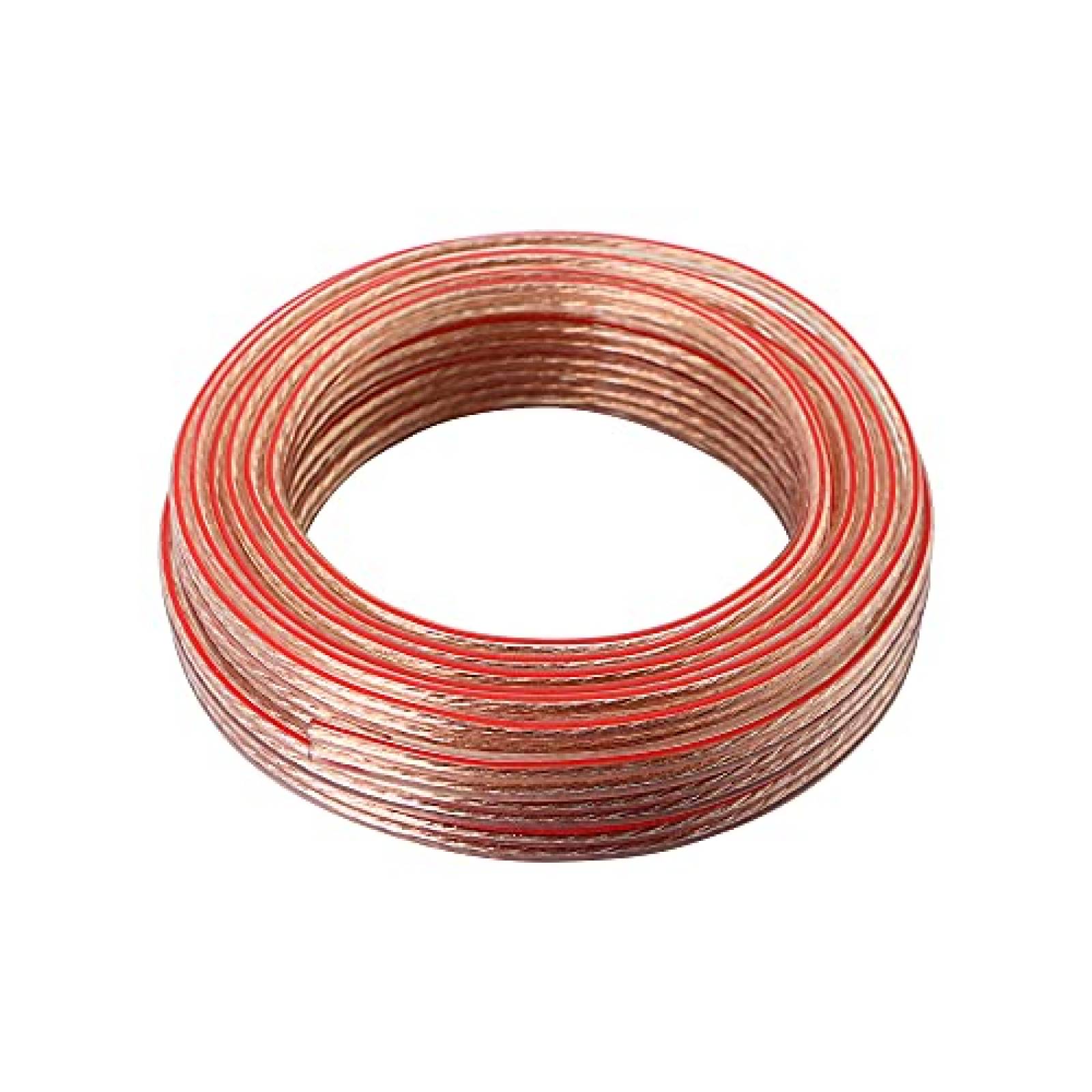 Cable de altavoz SinLoon de 14AWG de 32.8ft OFC -Rojo