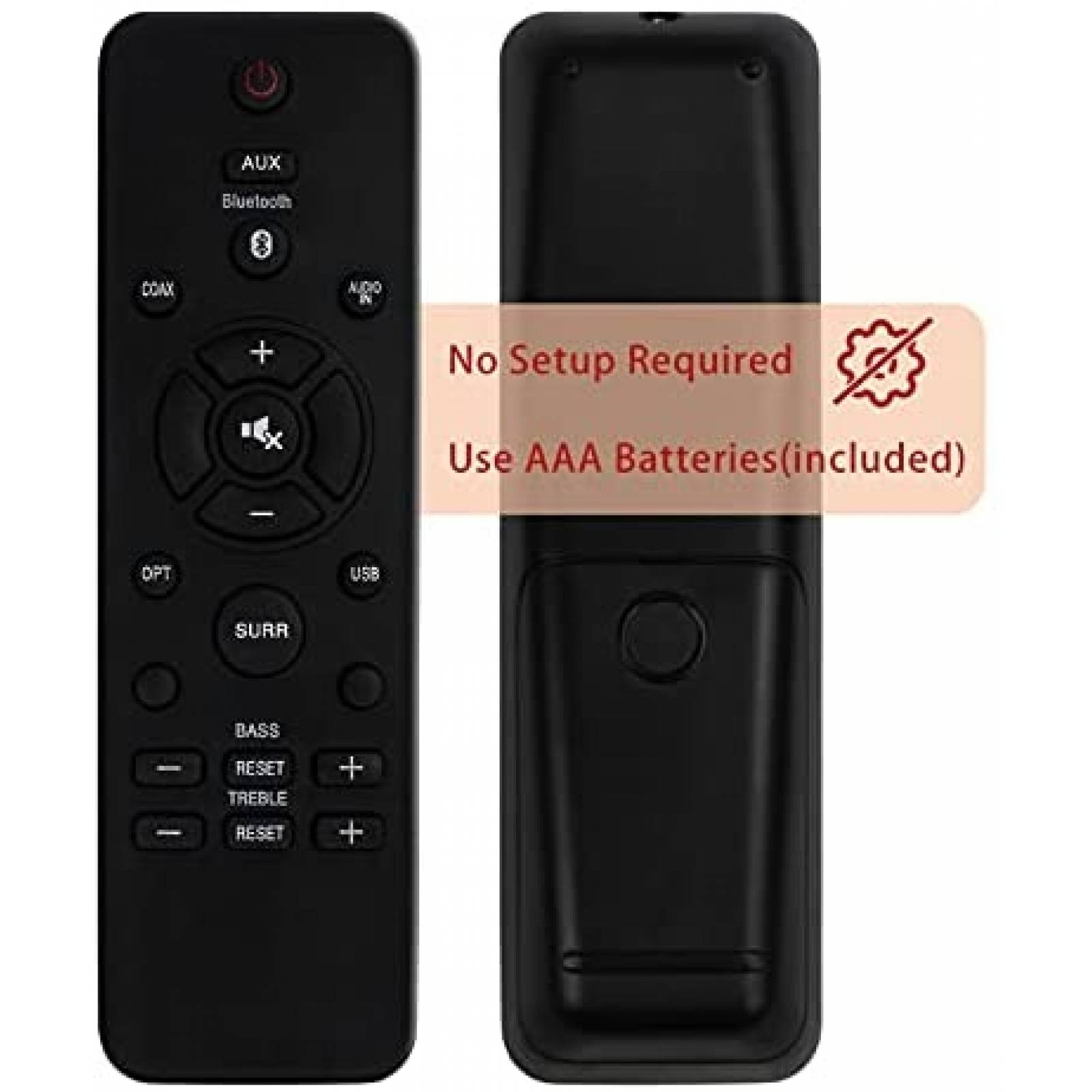 Mando a distancia Maozhren para ltavoz Philips Soundbar