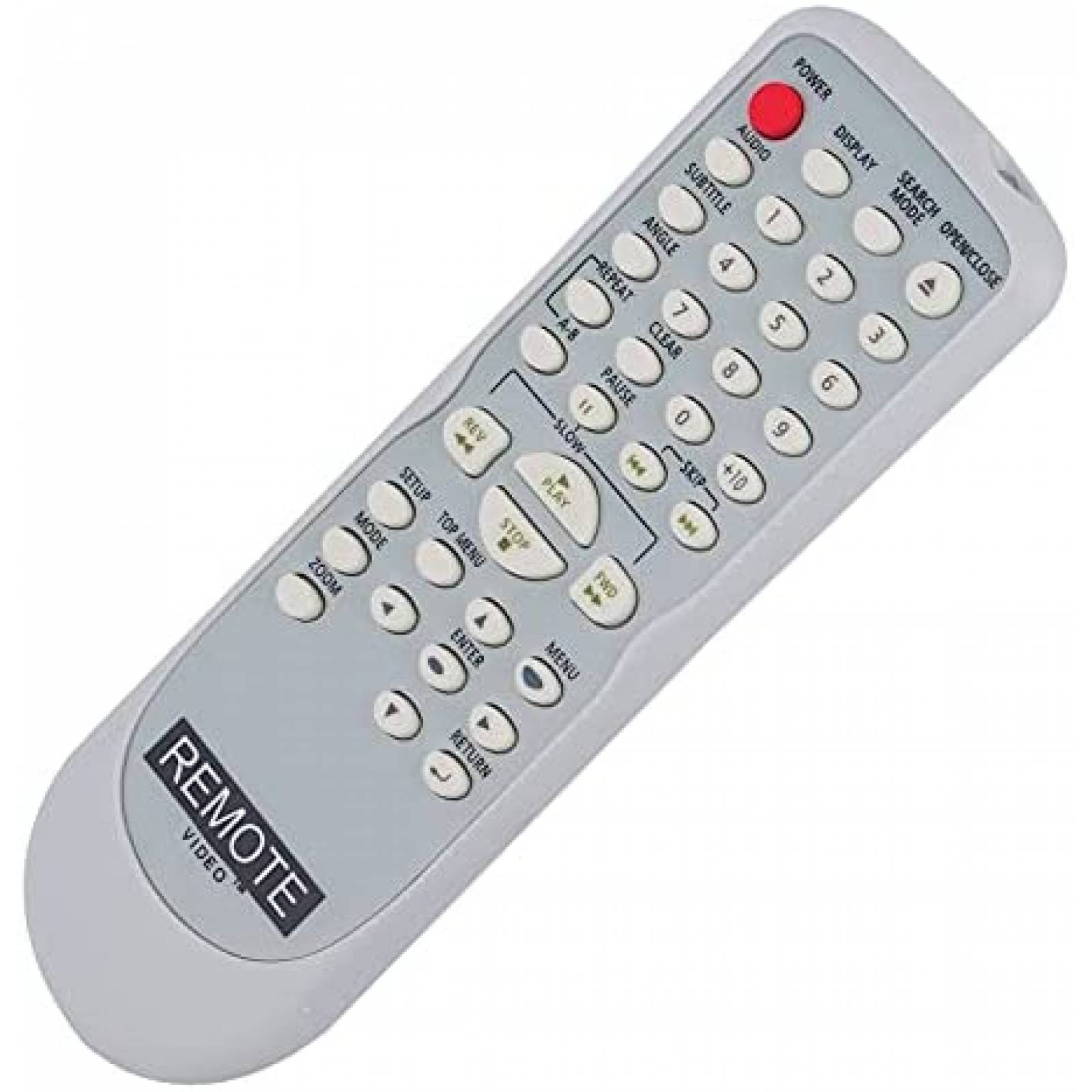Control DVD Sylvania & Magnavox AIDITIYMI baterias AA-Blanco