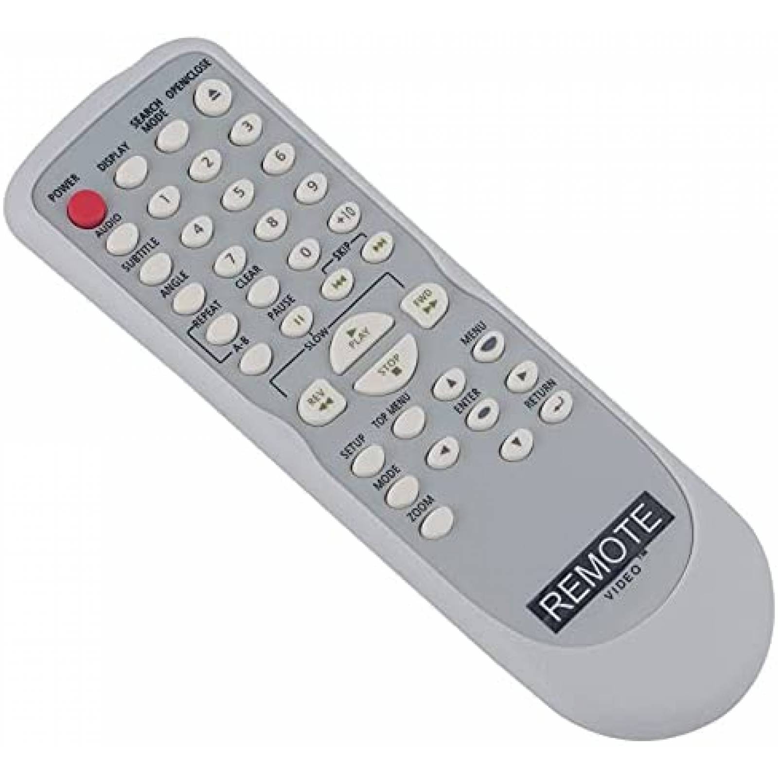 Control DVD Sylvania & Magnavox AIDITIYMI baterias AA-Blanco