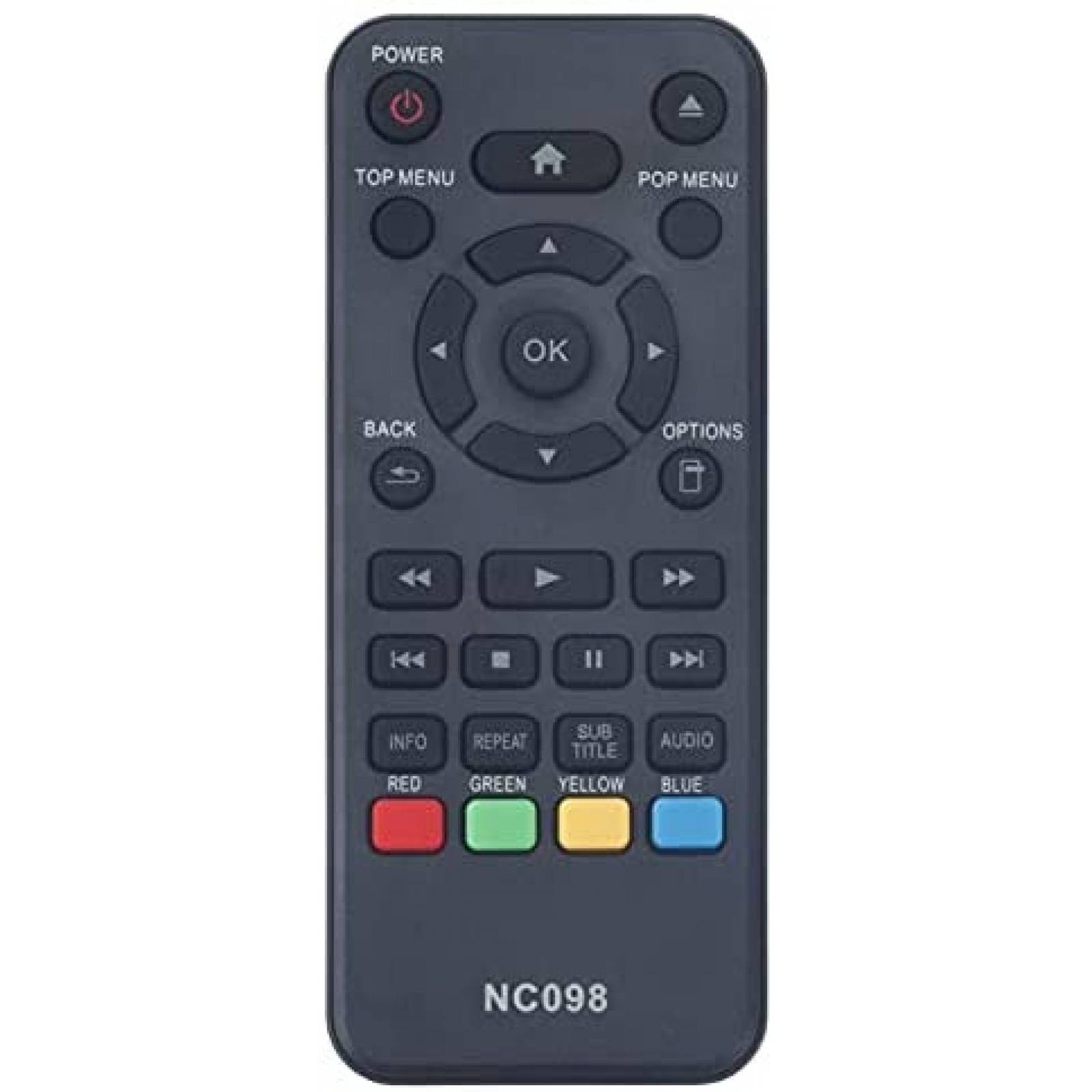 Control Remoto VINABTY para Blue-Ray Philips -Negro