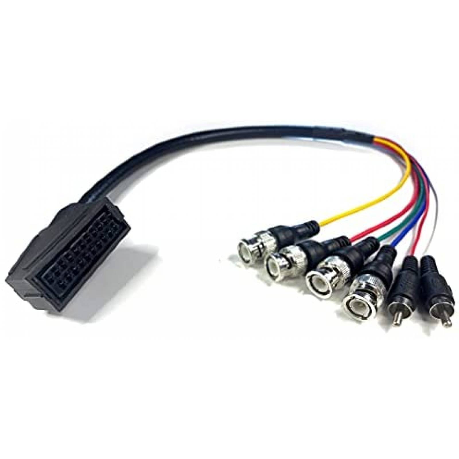 Cable RGB hembra para monitor Sony Omera SCART 1M -Negro