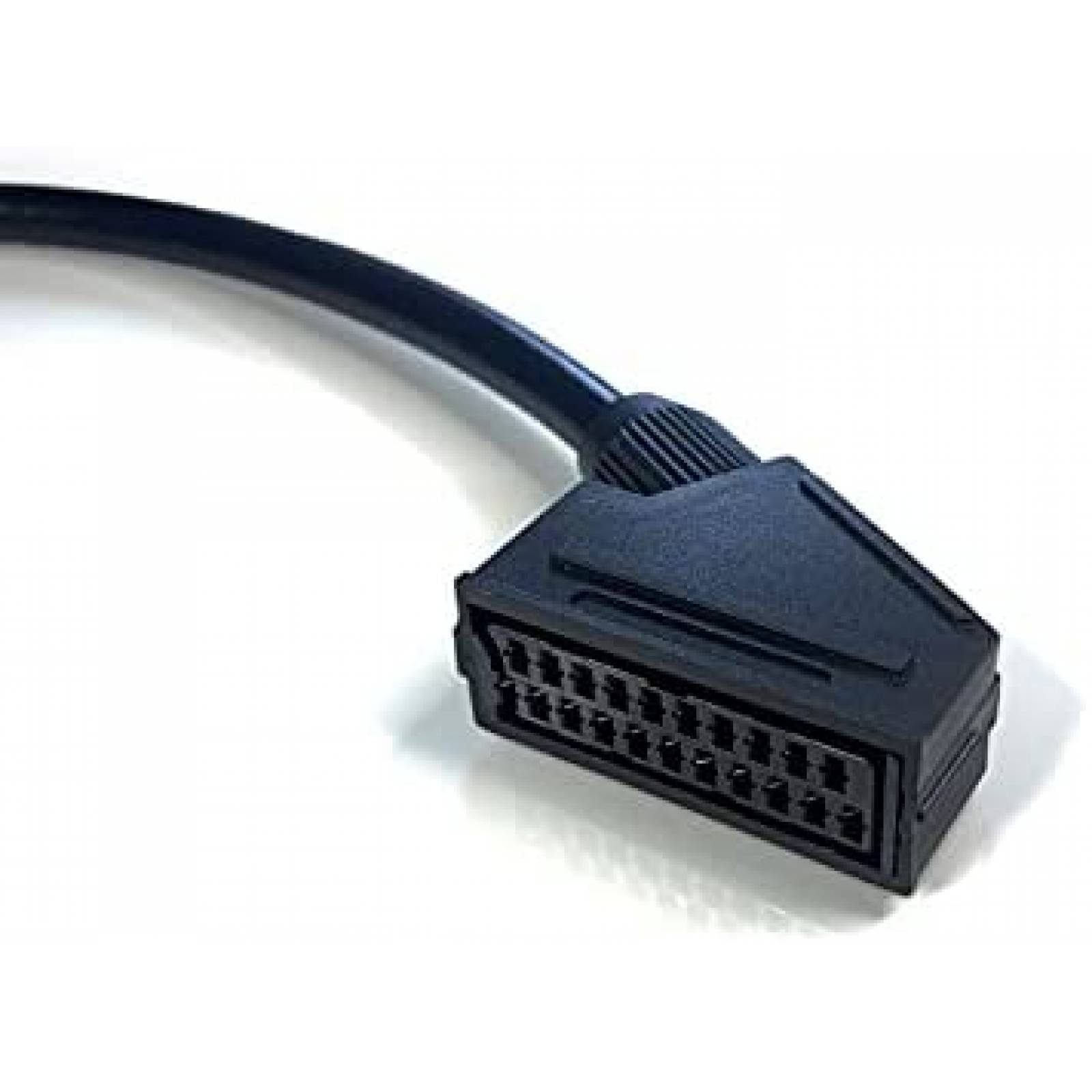Cable RGB hembra para monitor Sony Omera SCART 1M -Negro