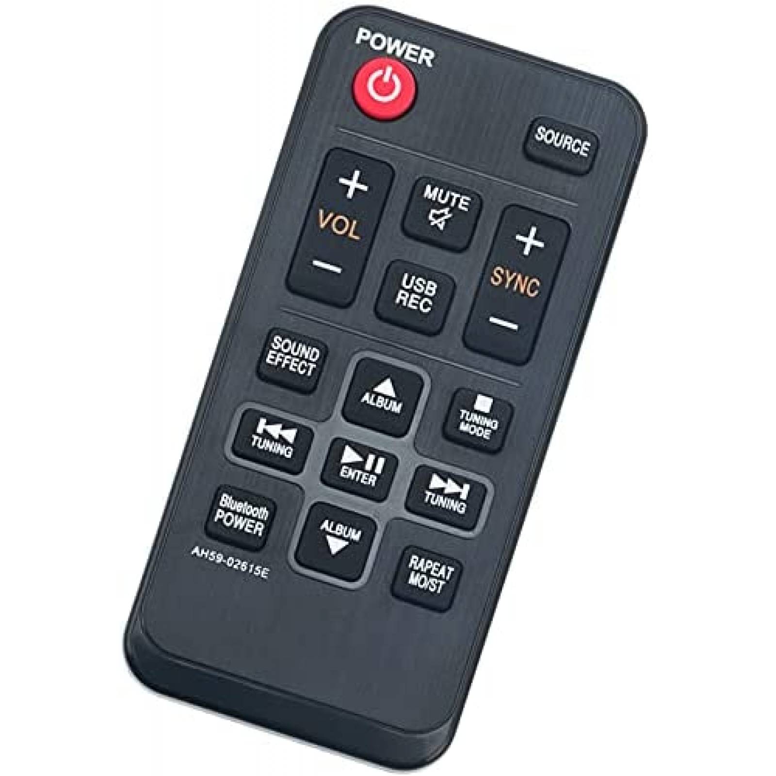 Control Remoto WINFLIKE para Home Theater Samsung -Negro