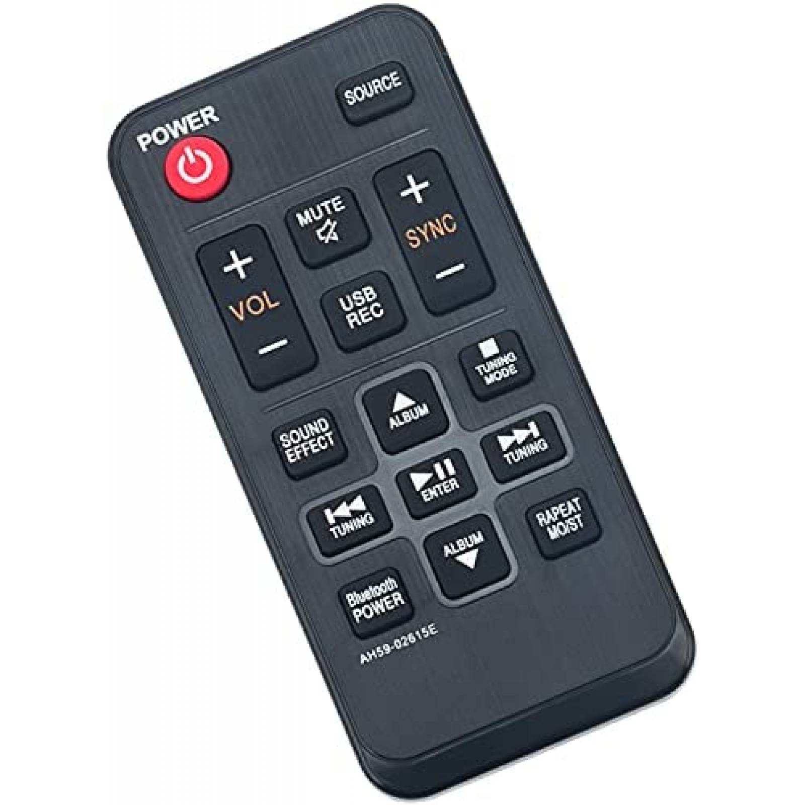 Control Remoto WINFLIKE para Home Theater Samsung -Negro
