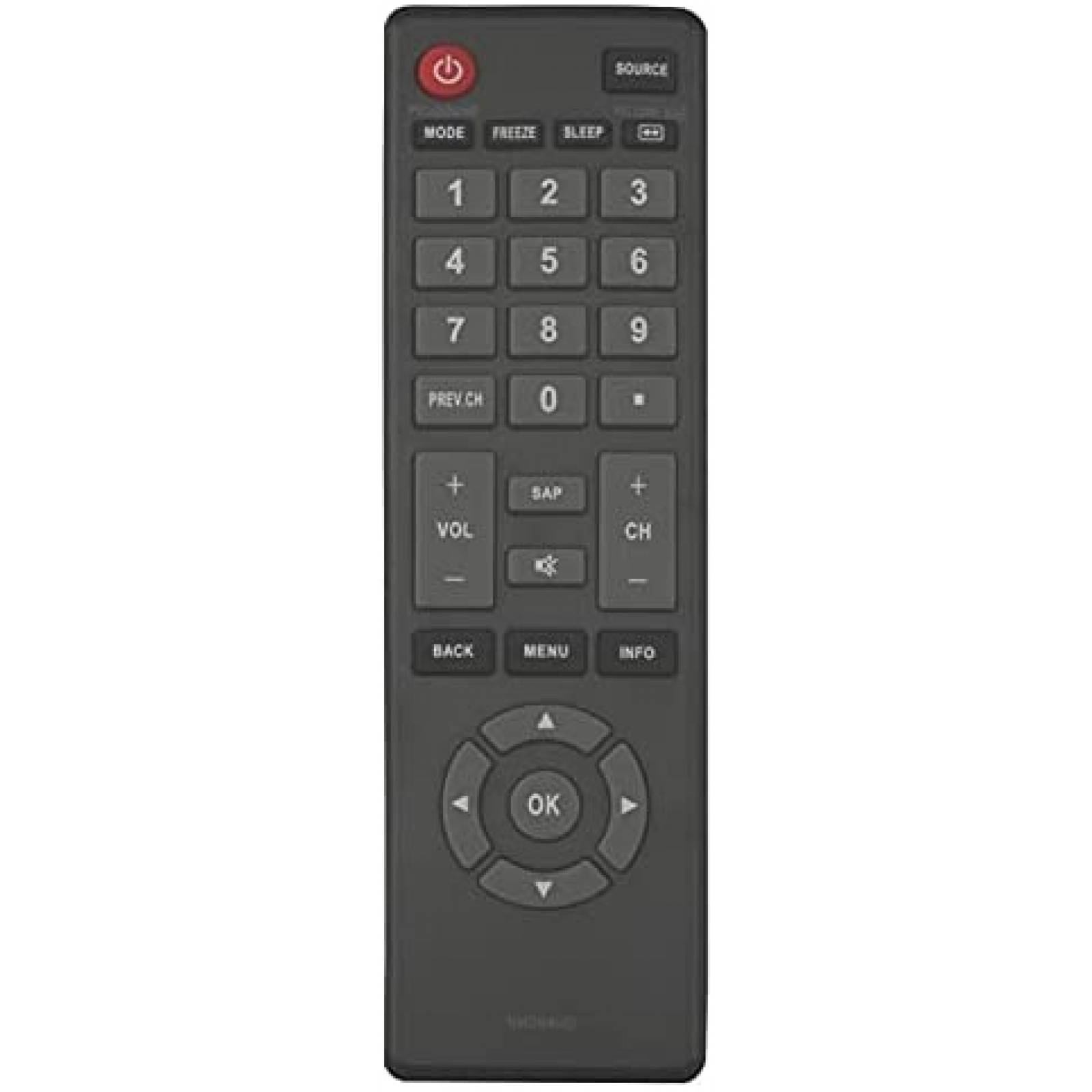Control Remoto ZdalaMit NH304UD para TV Magnavox -Negro