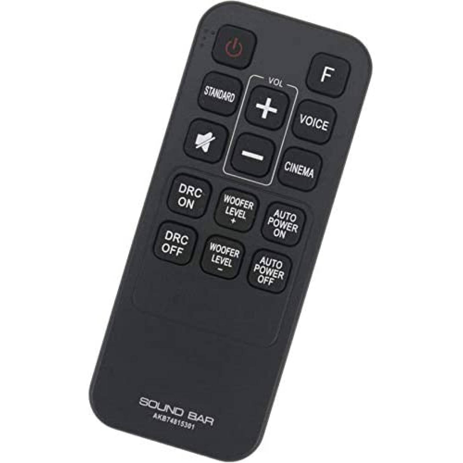 Control Remoto WINFLIKE para Barra de Sonido LG -Negro