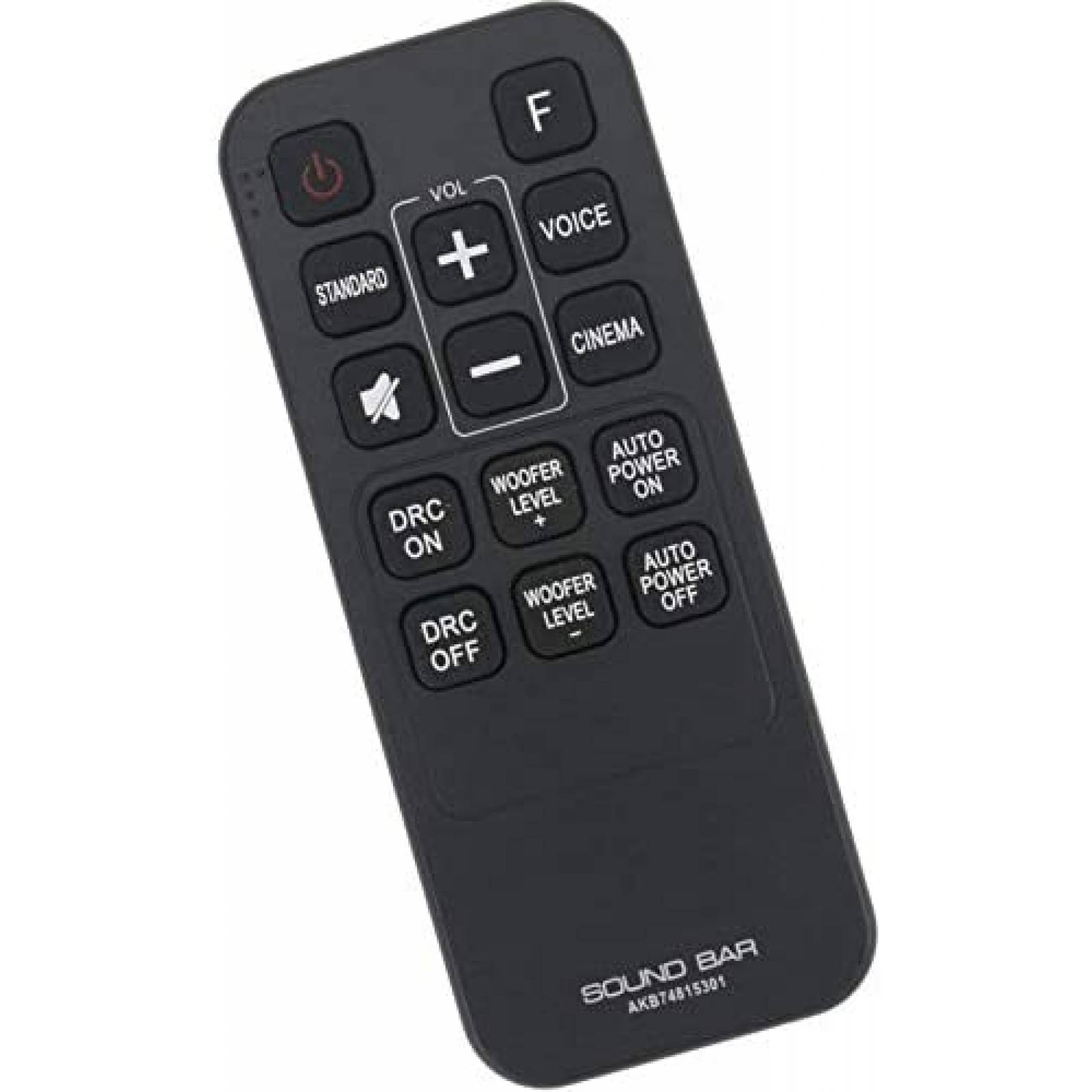 Control Remoto WINFLIKE para Barra de Sonido LG -Negro