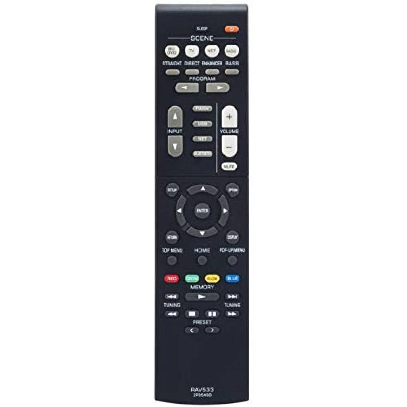 Control Remoto ALLIMITY para Receptor AV Yamaha -Negro