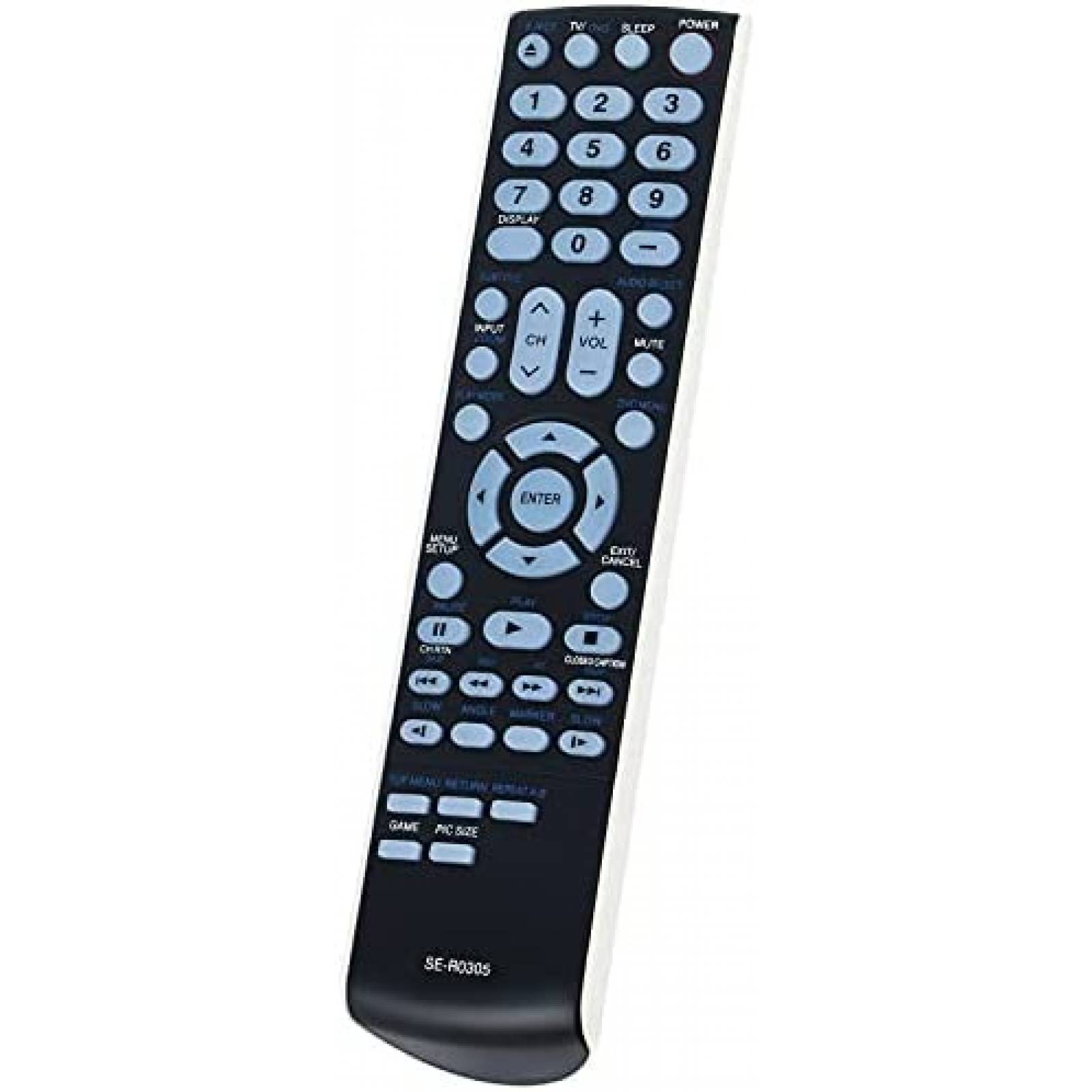 Control para television Toshiba LCD ALLIMITY -Negro