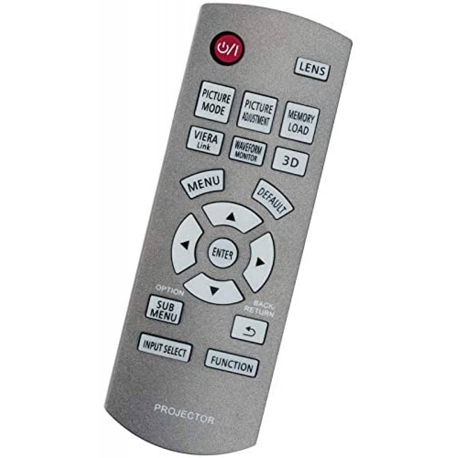 Control Remoto WINFLIKE para Proyector Panasonic DLP -Gris